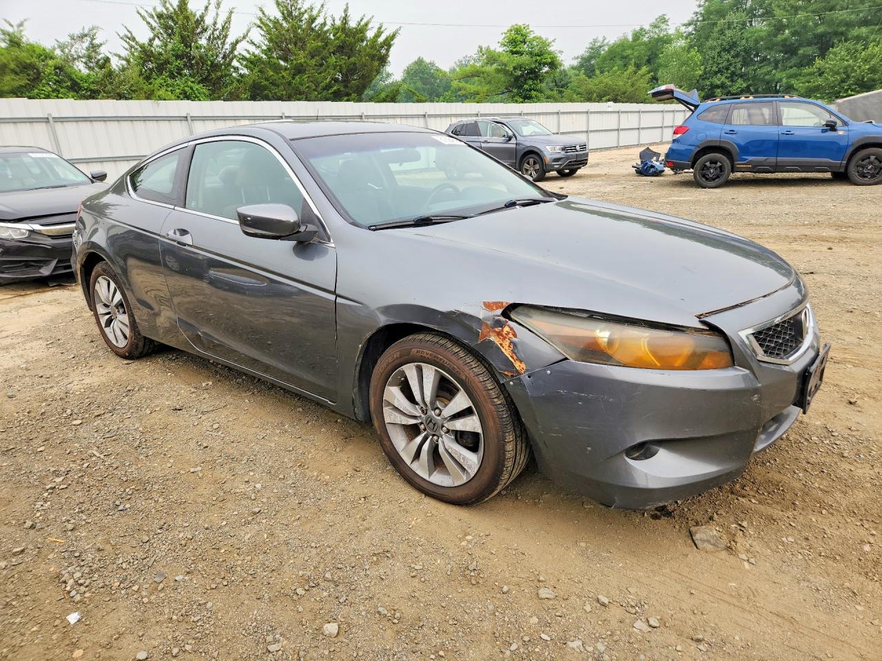 2008 Honda Accord Lx-s Gray vin: 1HGCS12348A021266