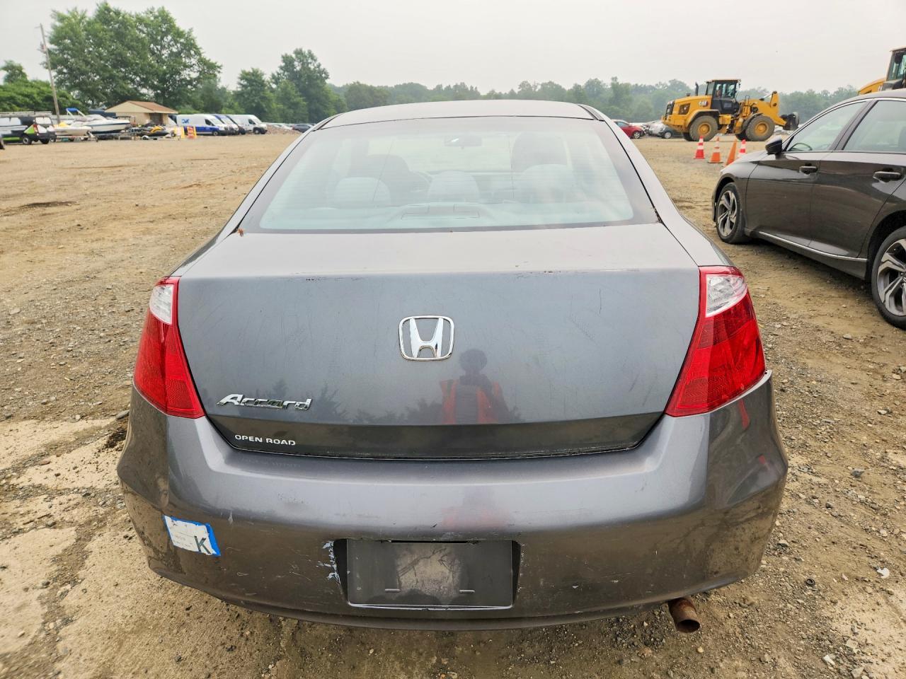 2008 Honda Accord Lx-s Gray vin: 1HGCS12348A021266