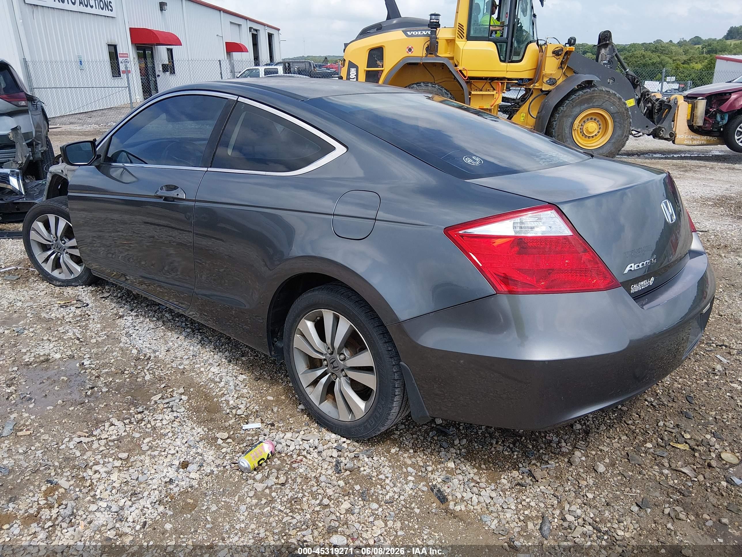 2009 Honda Accord 2.4 Lx-s Серый vin: 1HGCS12349A012701