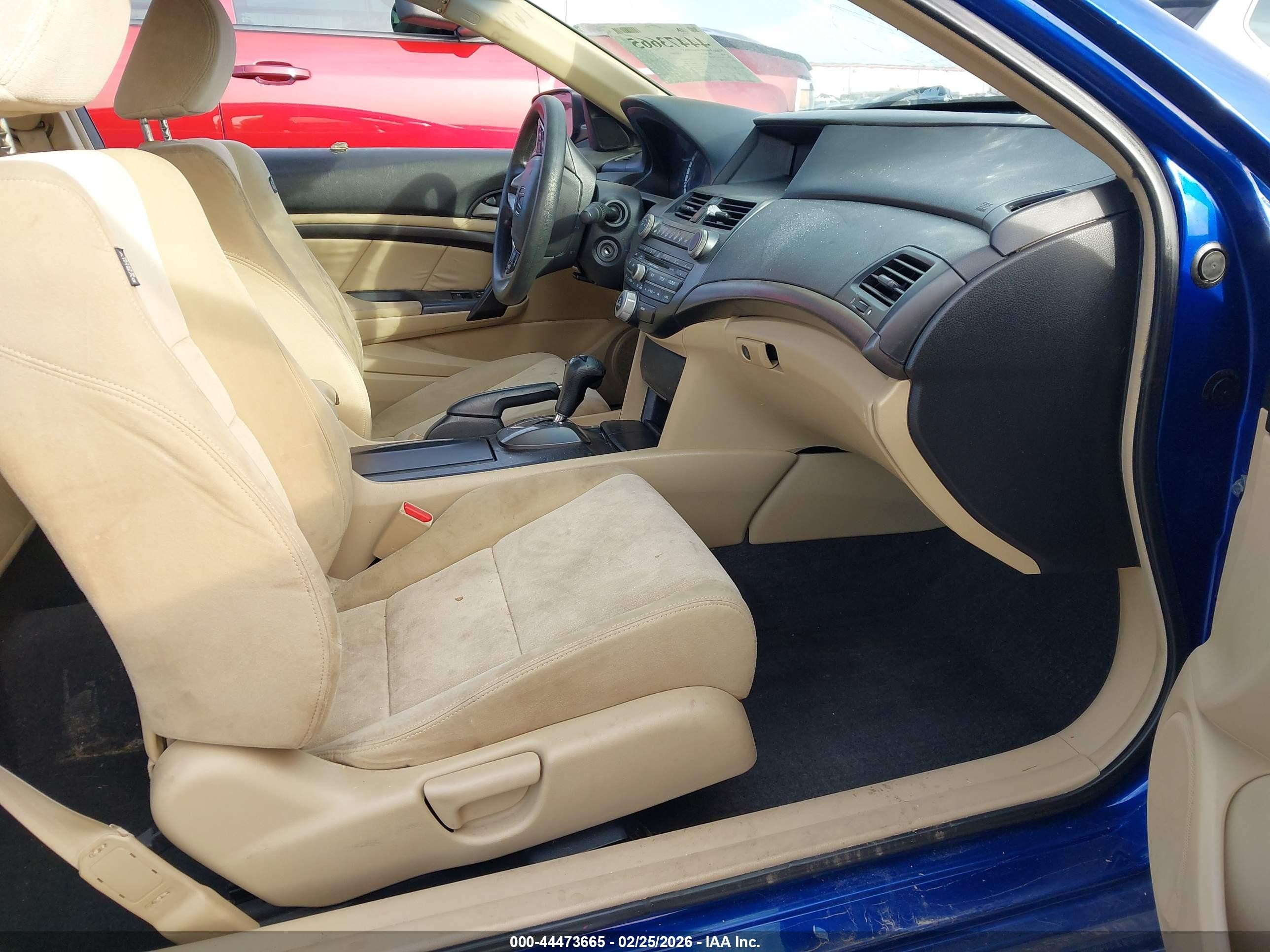 2009 Honda Accord 2.4 Lx-s Синий vin: 1HGCS12349A017509
