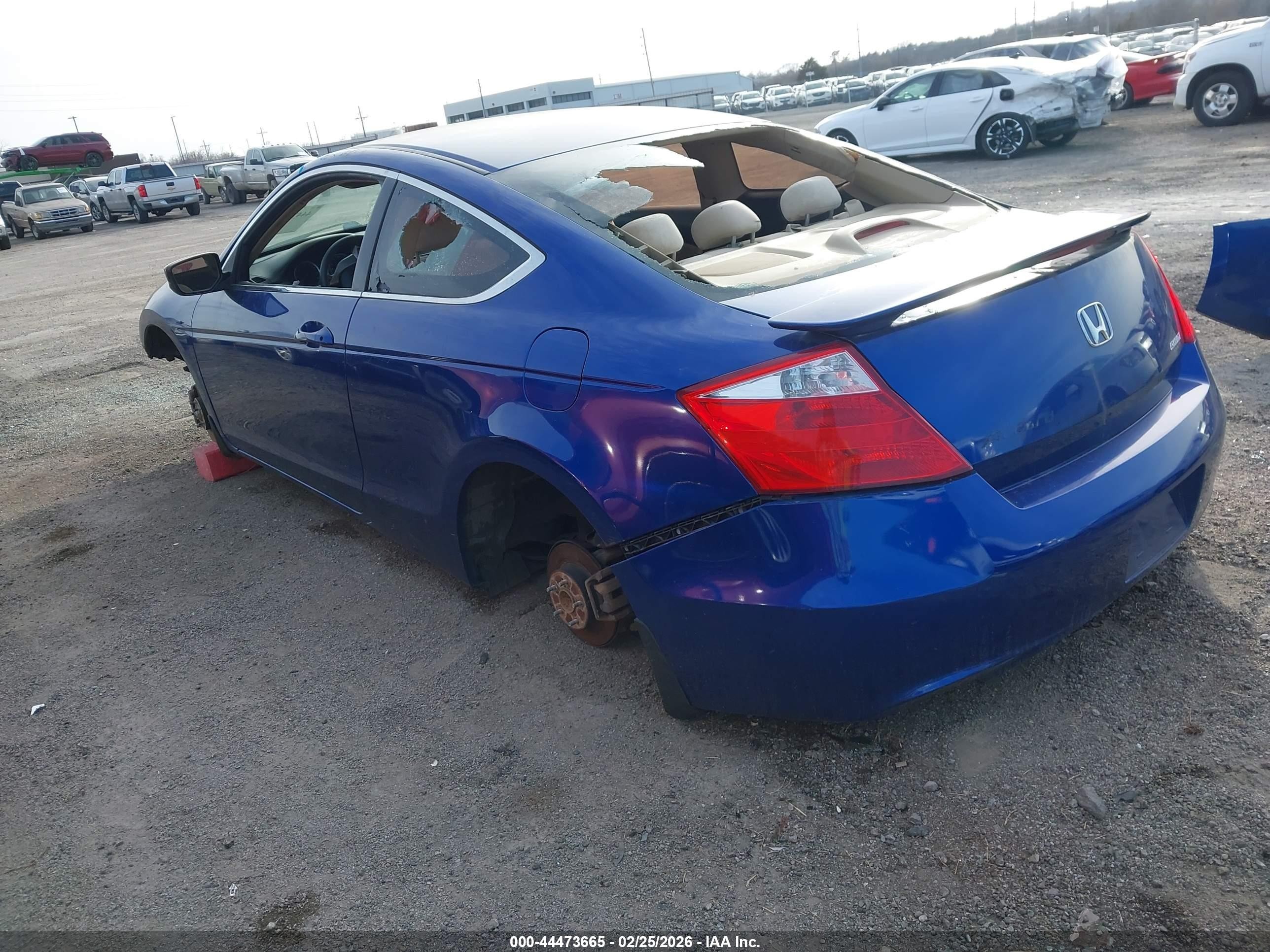 2009 Honda Accord 2.4 Lx-s Синий vin: 1HGCS12349A017509