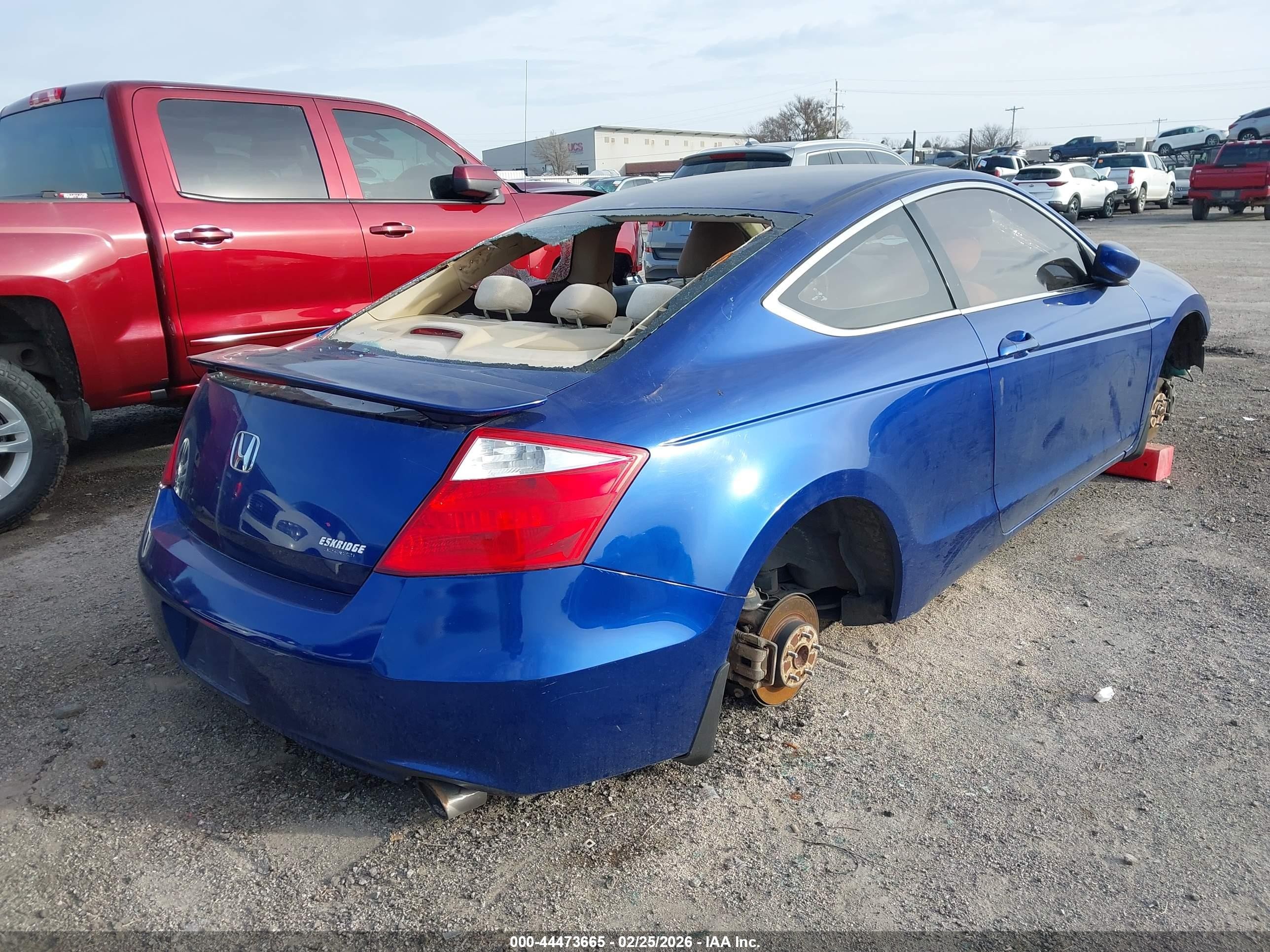 2009 Honda Accord 2.4 Lx-s Синий vin: 1HGCS12349A017509