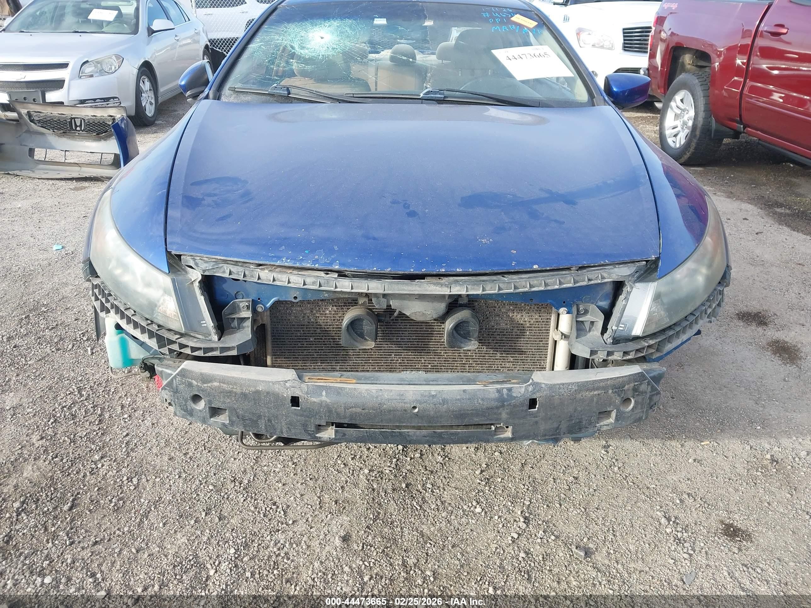 2009 Honda Accord 2.4 Lx-s Синий vin: 1HGCS12349A017509
