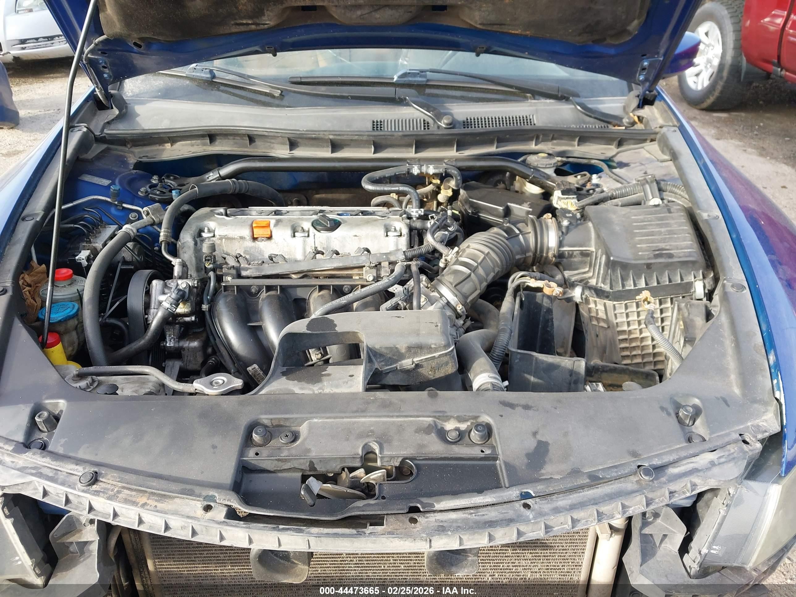 2009 Honda Accord 2.4 Lx-s Синий vin: 1HGCS12349A017509