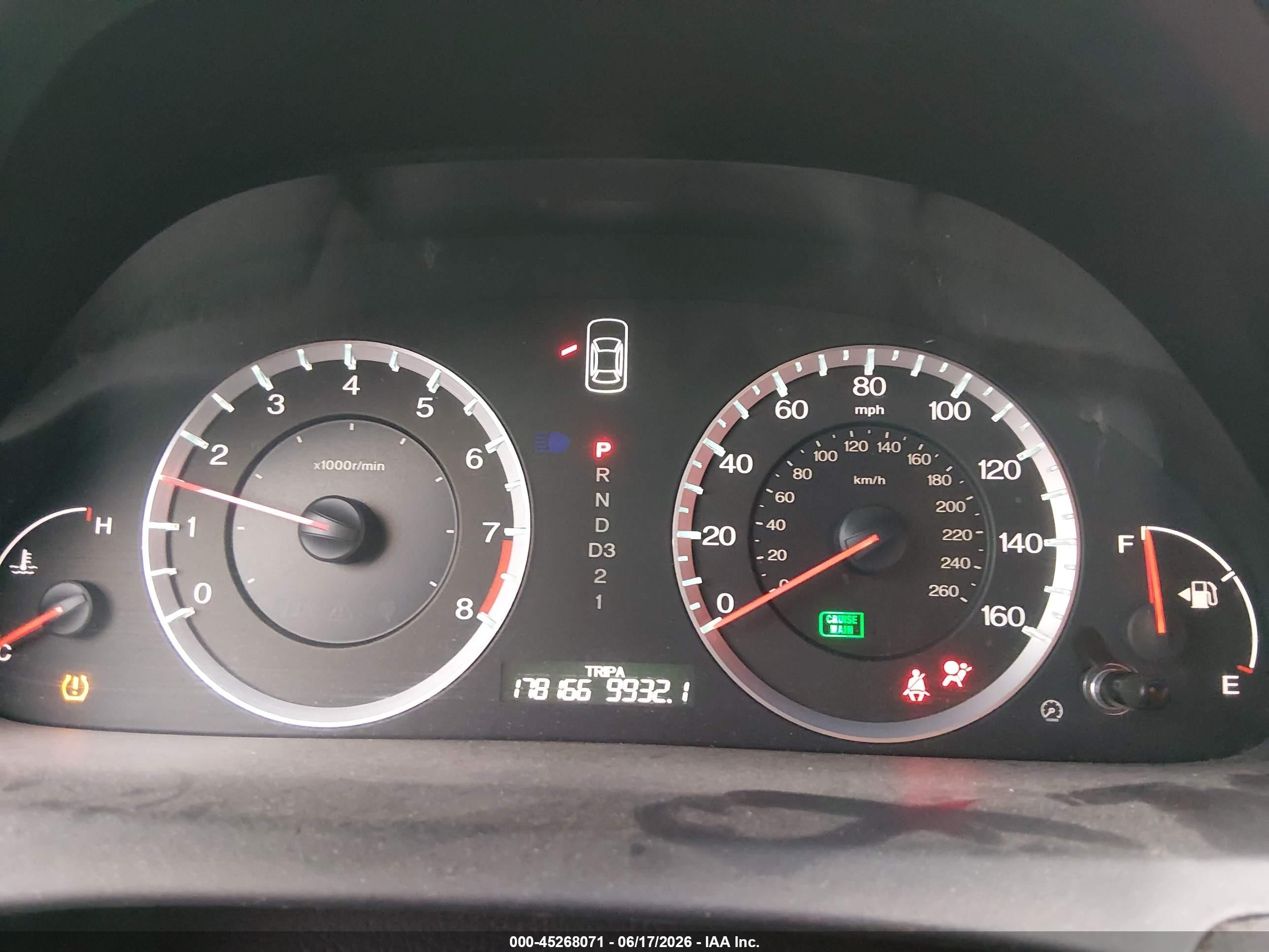 2009 Honda Accord 2.4 Lx-s Black vin: 1HGCS12349A026324