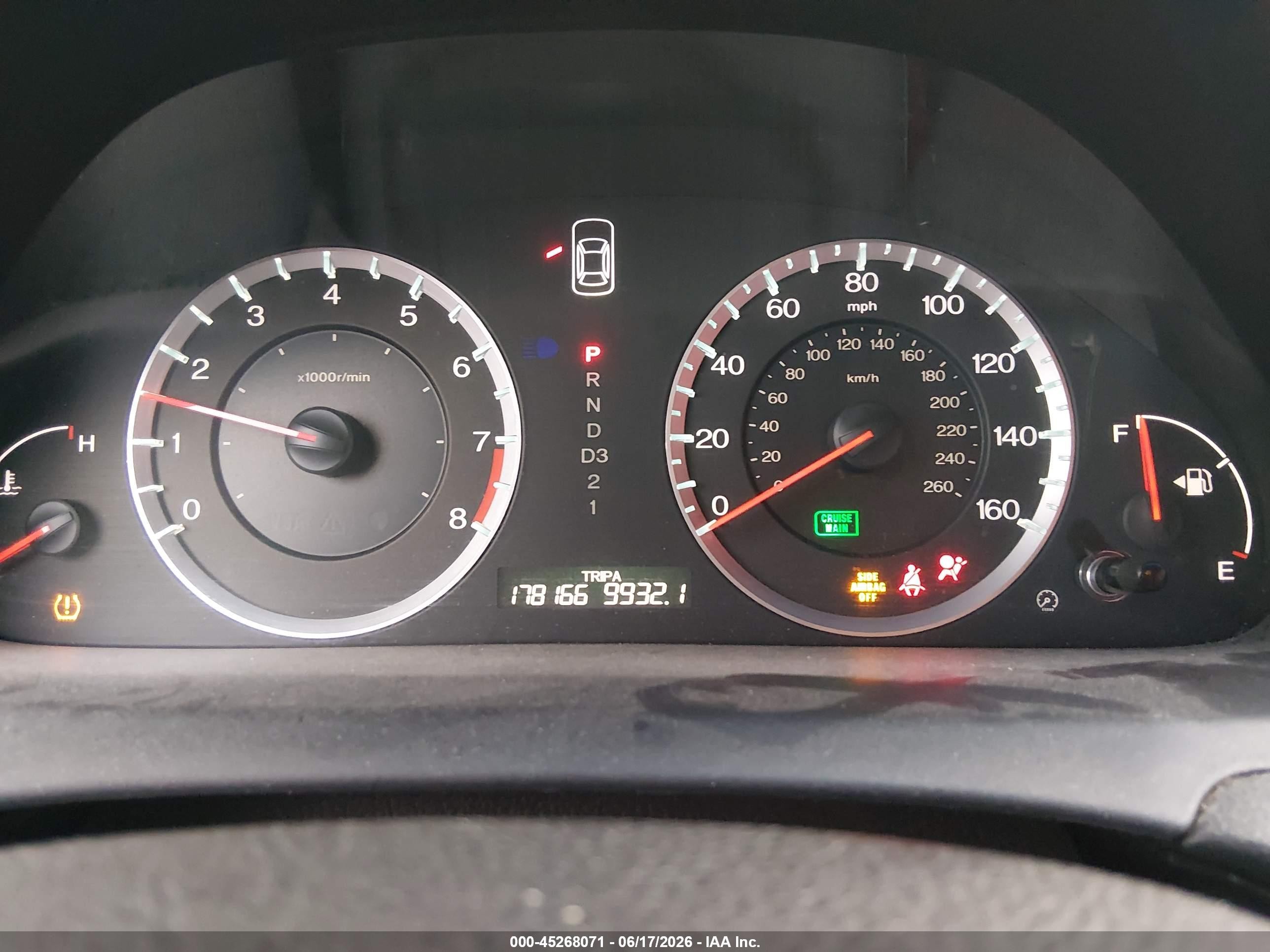 2009 Honda Accord 2.4 Lx-s Black vin: 1HGCS12349A026324