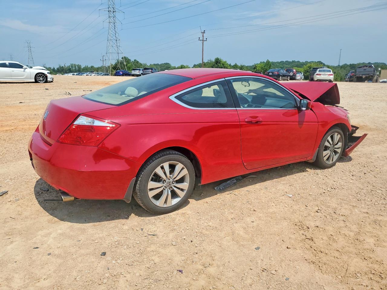 2008 Honda Accord Lx-s Red vin: 1HGCS12358A009787