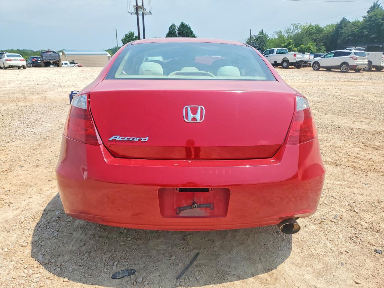 2008 Honda Accord Lx-s Red vin: 1HGCS12358A009787
