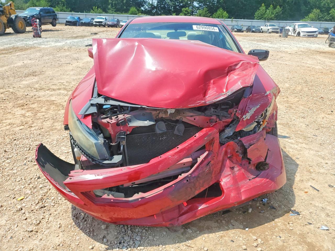 2008 Honda Accord Lx-s Red vin: 1HGCS12358A009787