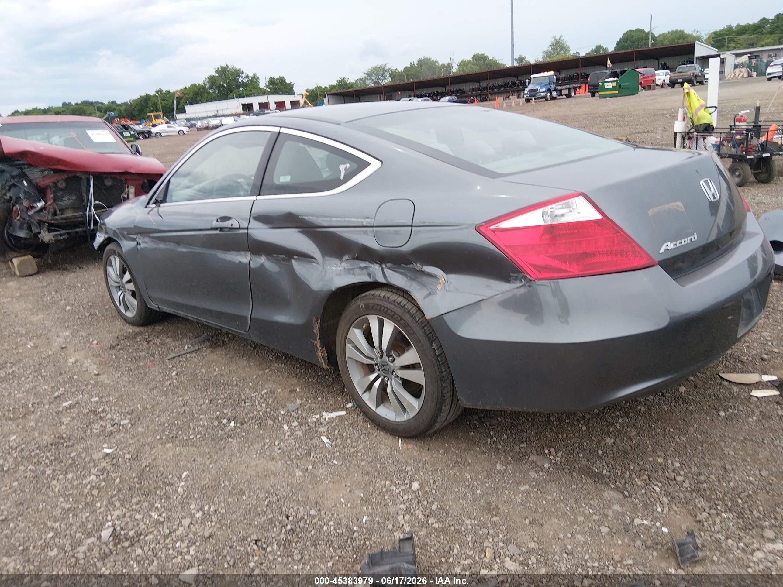 2009 Honda Accord 2.4 Lx-s Gray vin: 1HGCS12359A001805