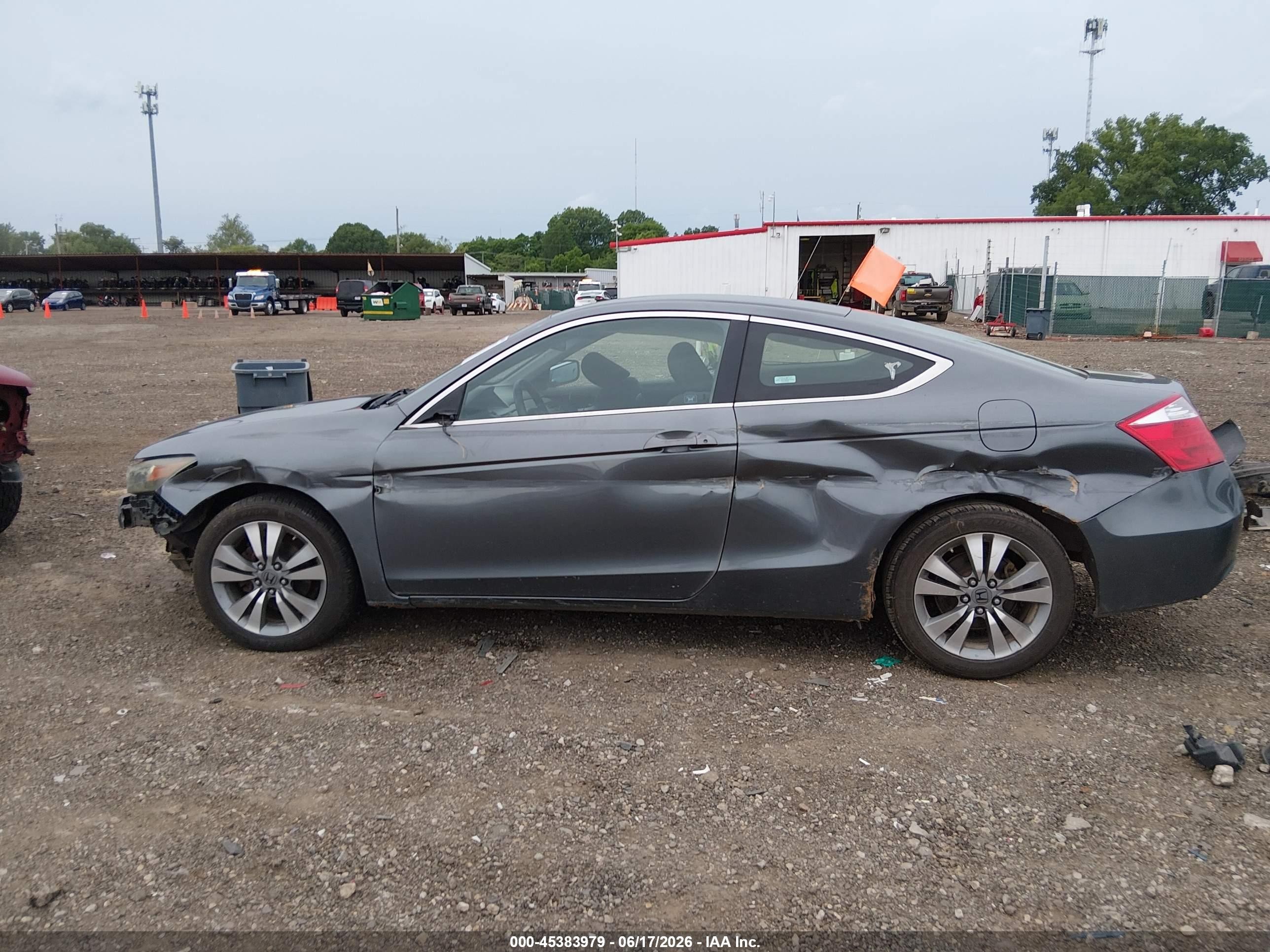 2009 Honda Accord 2.4 Lx-s Gray vin: 1HGCS12359A001805