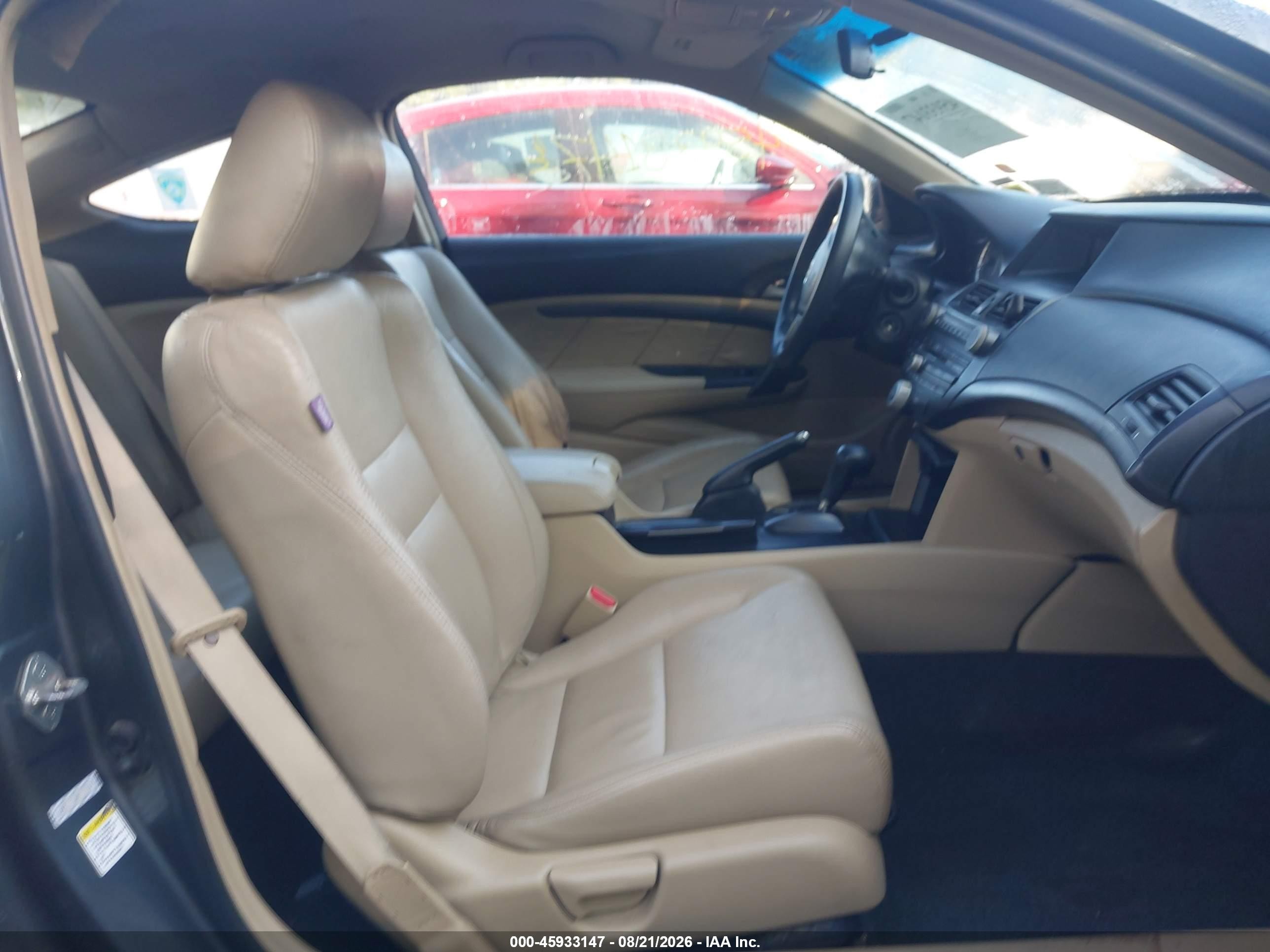 2008 Honda Accord 2.4 Lx-s Gray vin: 1HGCS12368A017414