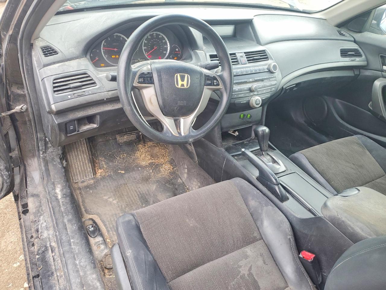 2009 Honda Accord Lx Black vin: 1HGCS12369A015034