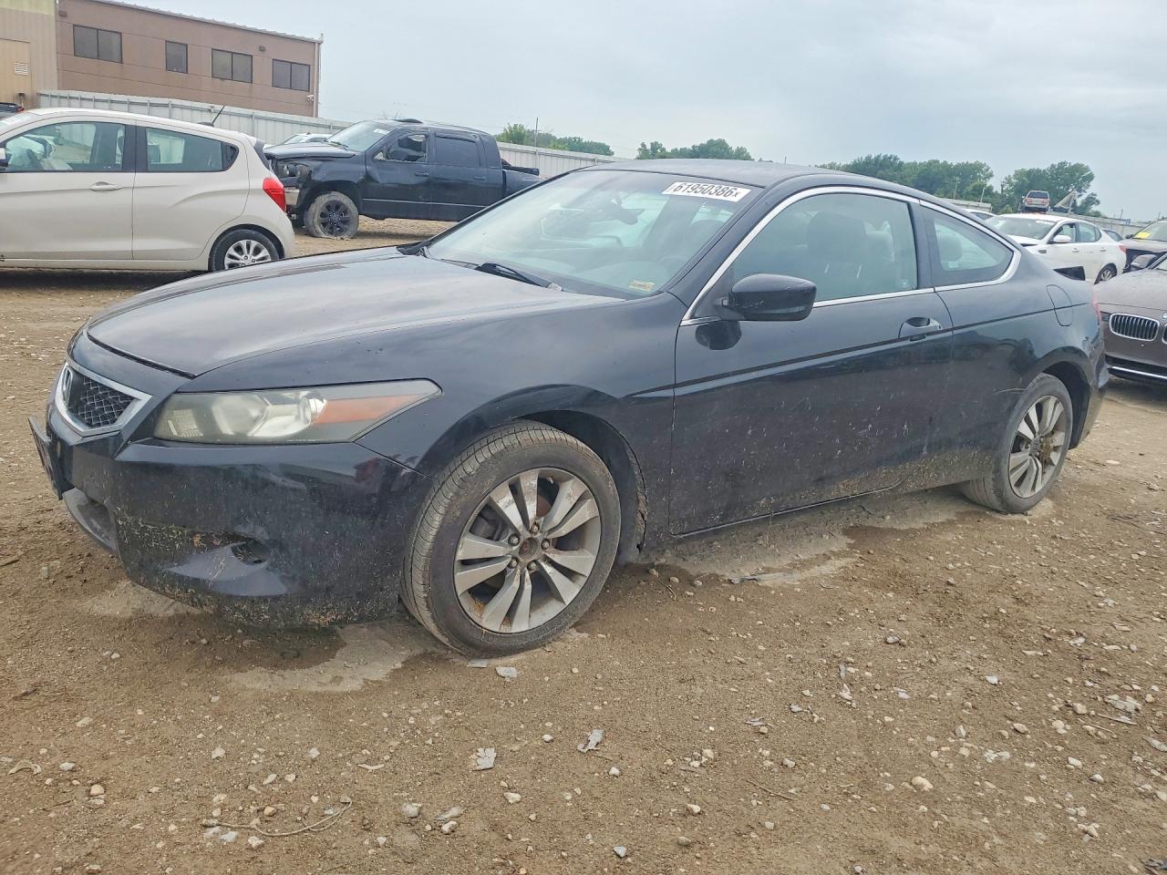 2009 Honda Accord Lx Black vin: 1HGCS12369A015034