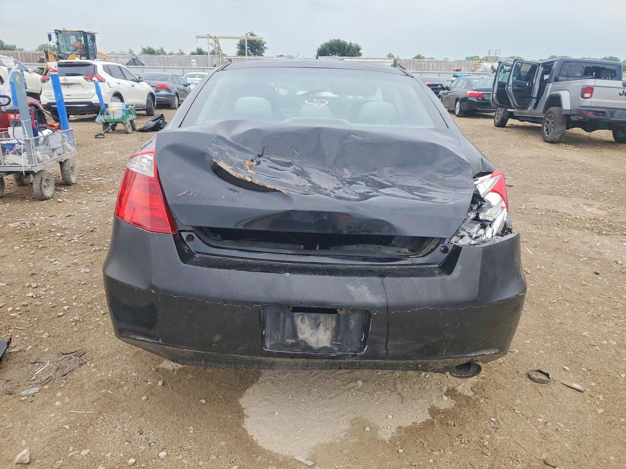 2009 Honda Accord Lx Black vin: 1HGCS12369A015034