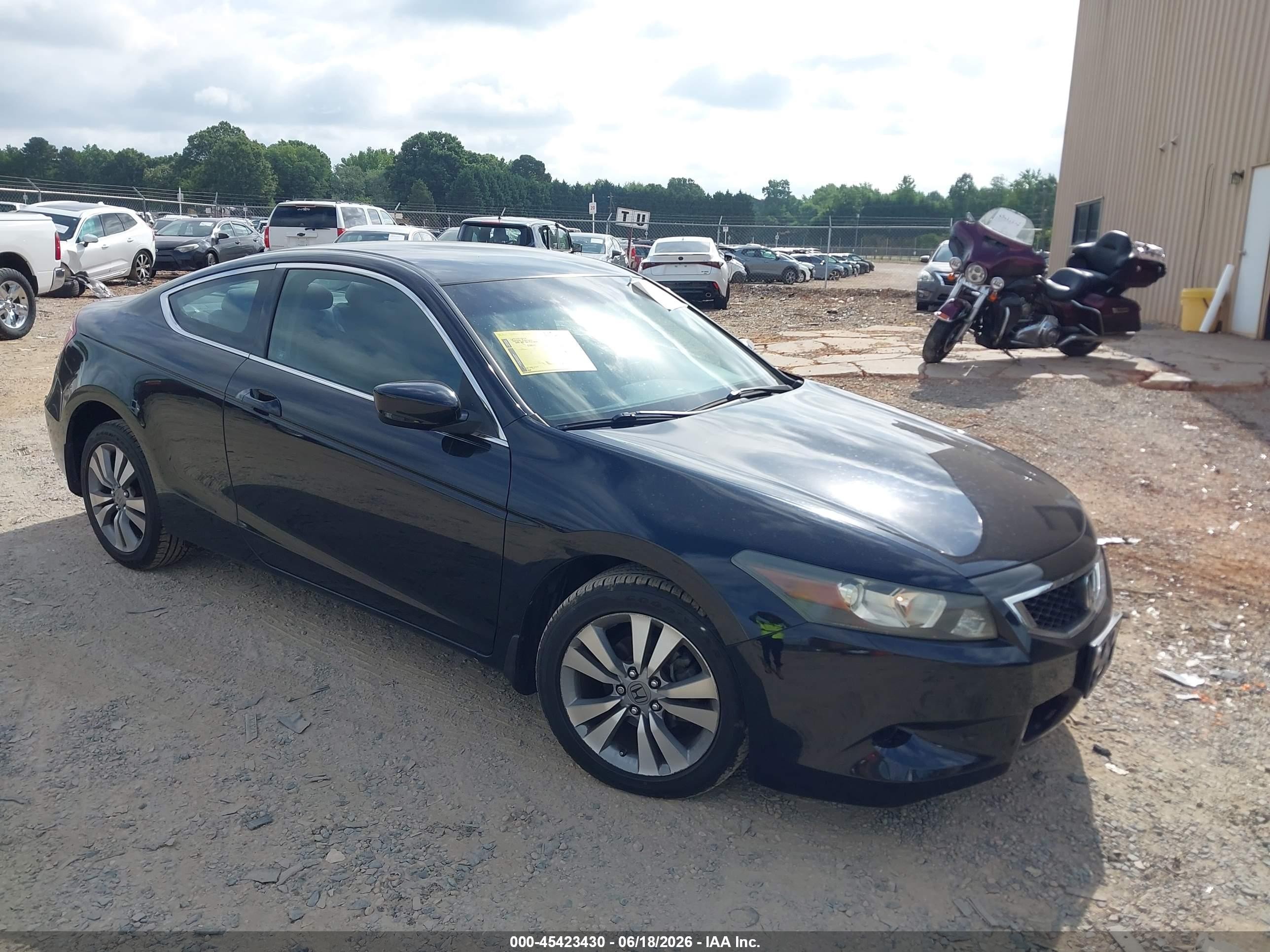 2008 Honda Accord 2.4 Lx-s Black vin: 1HGCS12388A005149