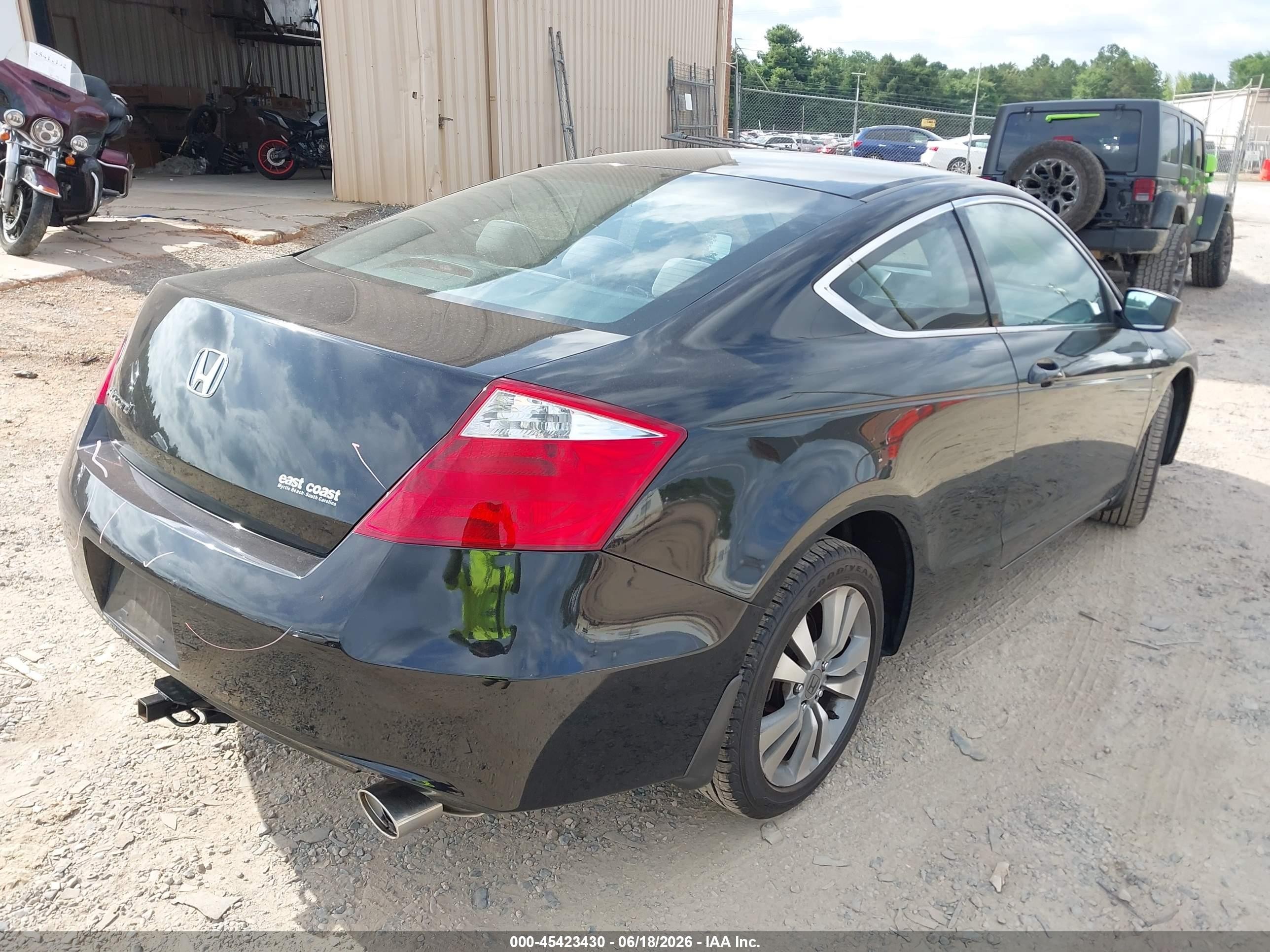 2008 Honda Accord 2.4 Lx-s Black vin: 1HGCS12388A005149