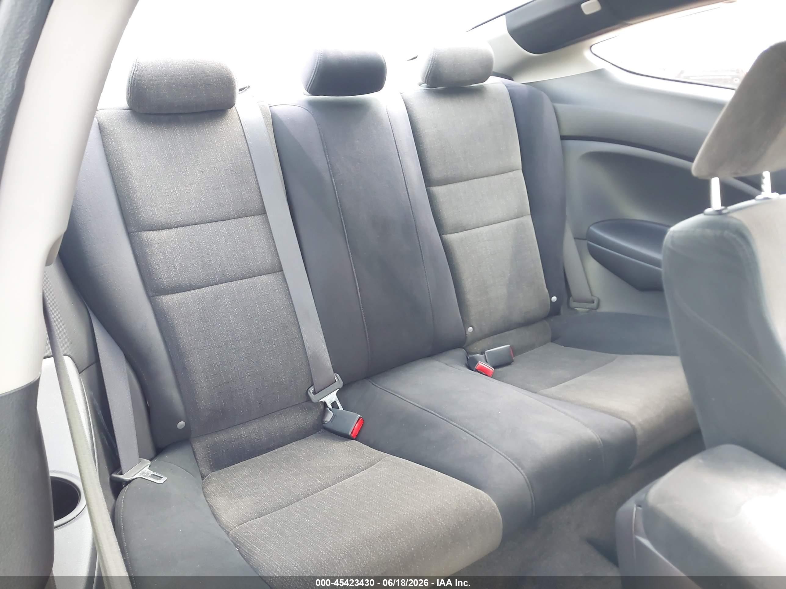 2008 Honda Accord 2.4 Lx-s Black vin: 1HGCS12388A005149