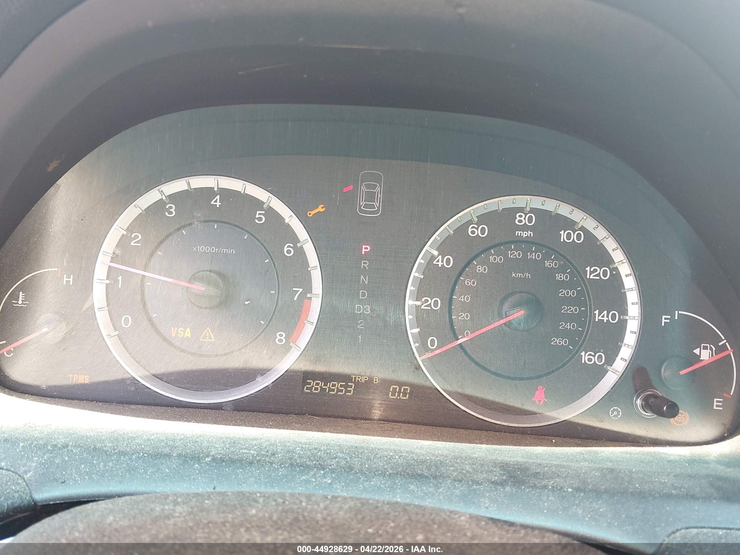 2008 Honda Accord 2.4 Lx-s Синий vin: 1HGCS12388A022985