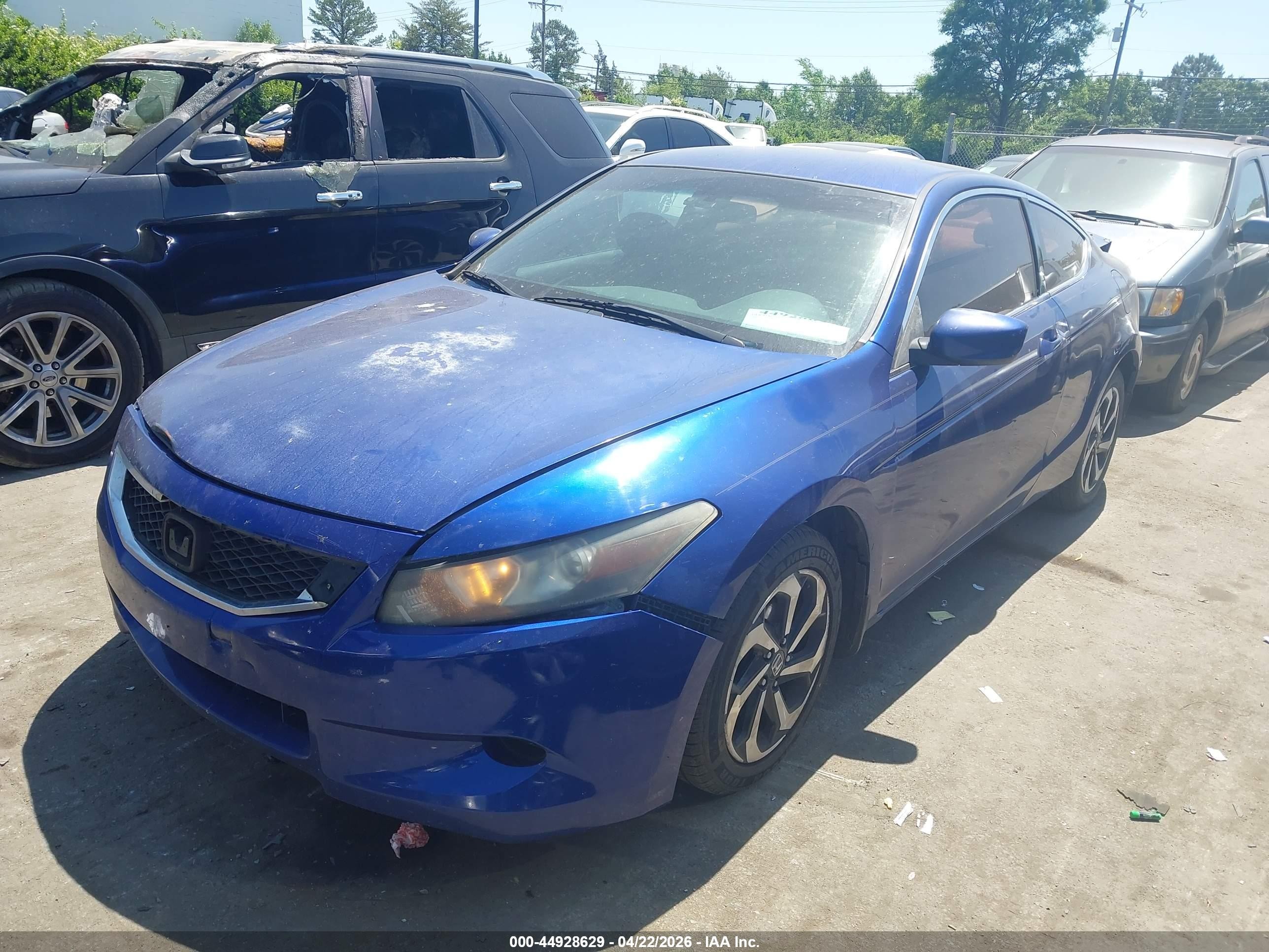 2008 Honda Accord 2.4 Lx-s Синий vin: 1HGCS12388A022985