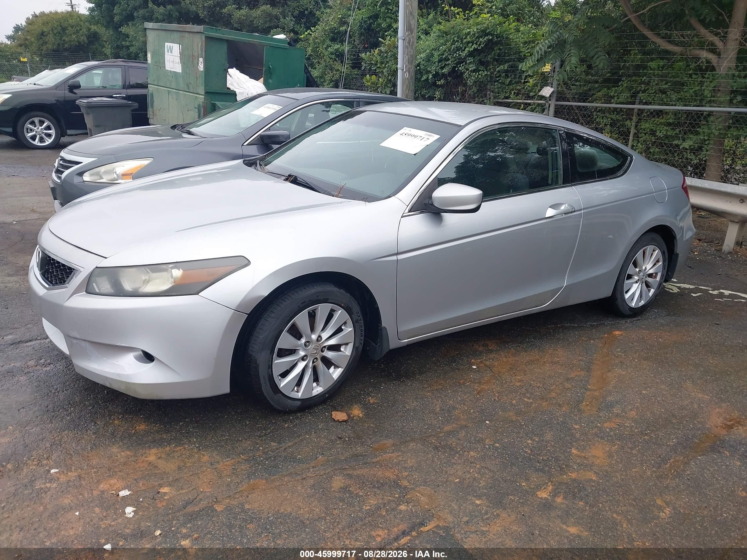 2009 Honda Accord 2.4 Lx-s Silver vin: 1HGCS12389A007257