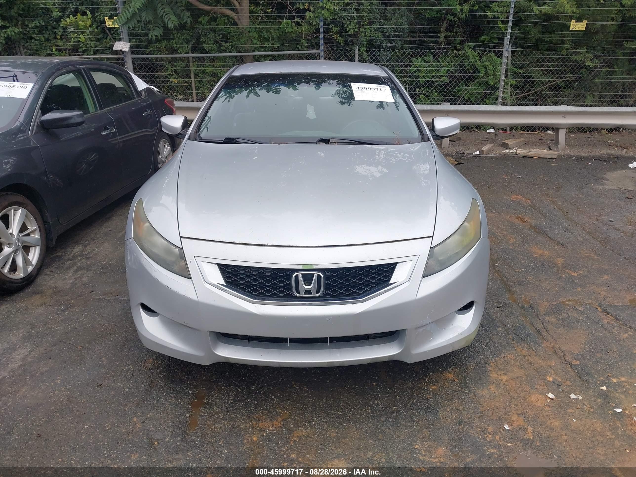 2009 Honda Accord 2.4 Lx-s Silver vin: 1HGCS12389A007257