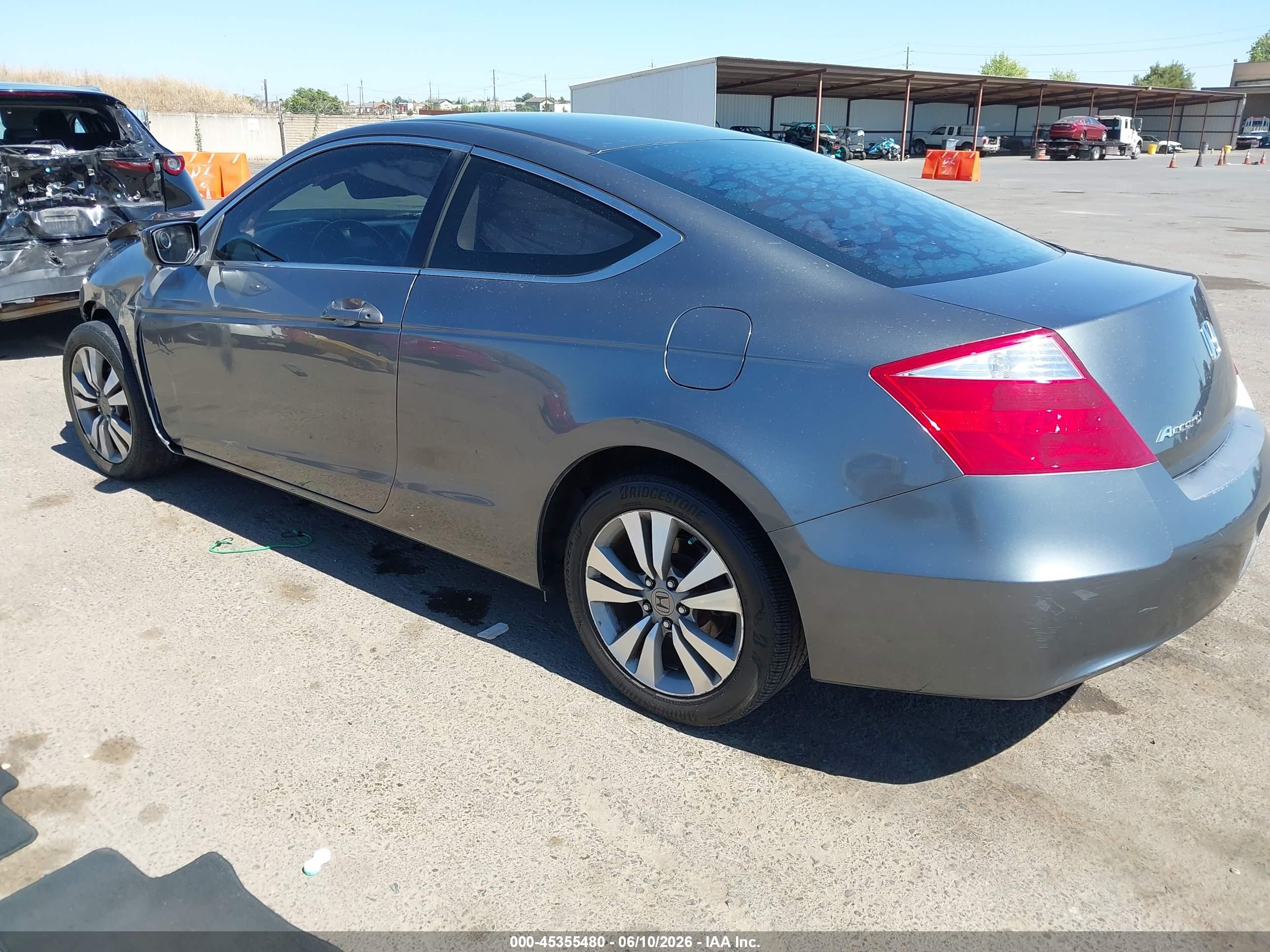 2008 Honda Accord 2.4 Lx-s Gray vin: 1HGCS12398A020744