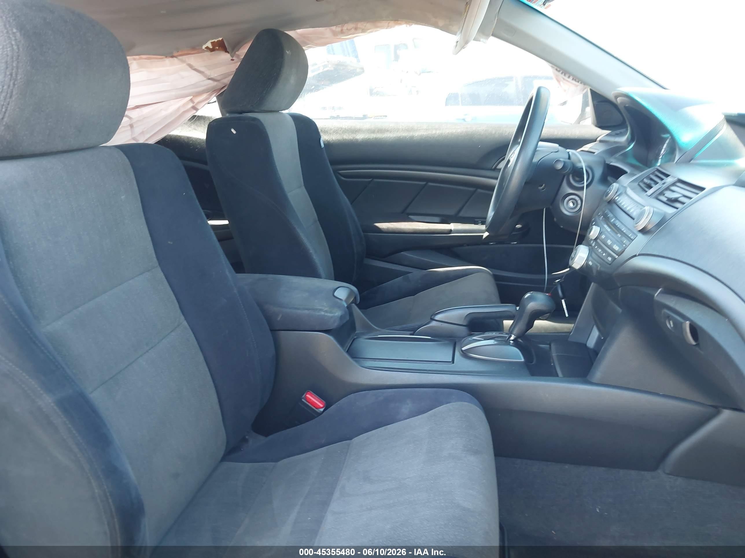 2008 Honda Accord 2.4 Lx-s Gray vin: 1HGCS12398A020744