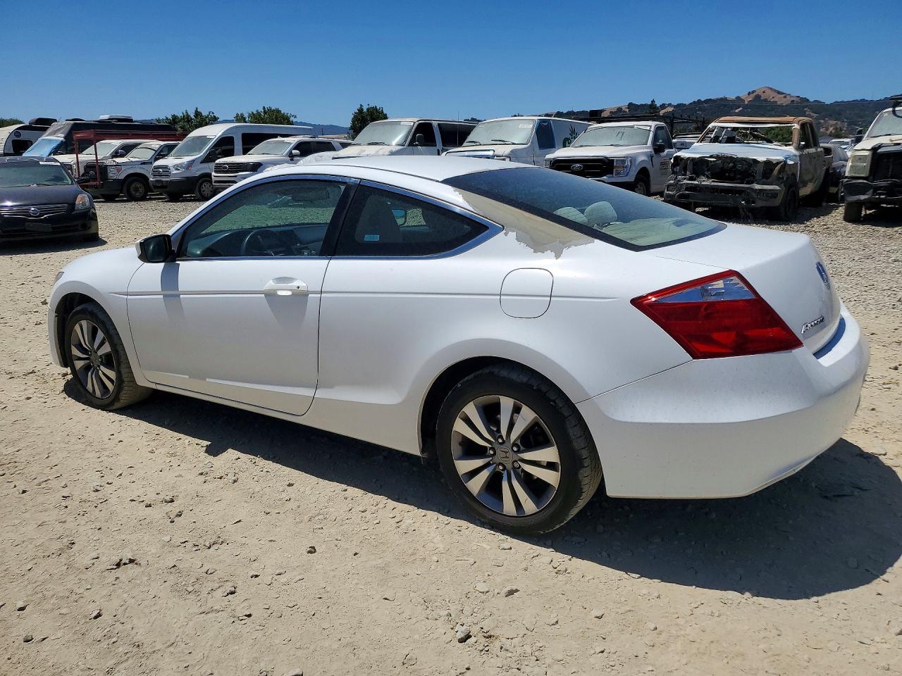 2009 Honda Accord Lx White vin: 1HGCS12399A019658