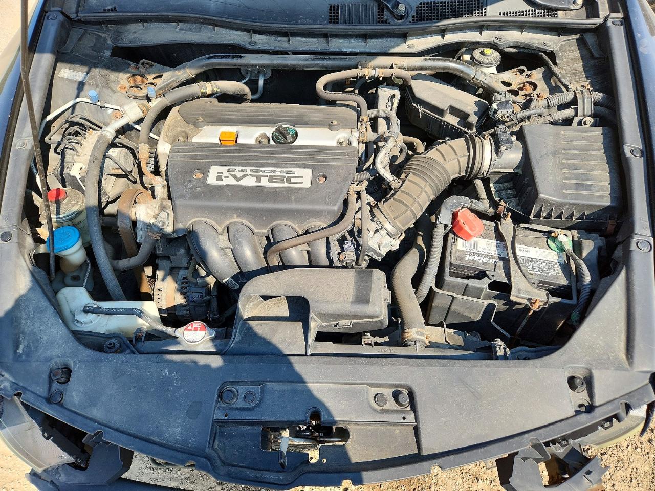 2008 Honda Accord Lx-s Черный vin: 1HGCS123X8A022471