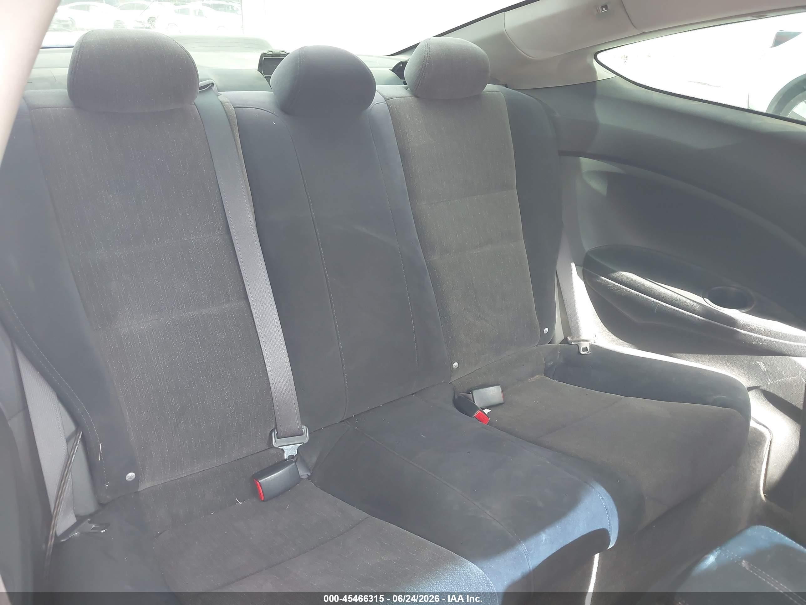 2009 Honda Accord 2.4 Lx-s Blue vin: 1HGCS123X9A001587