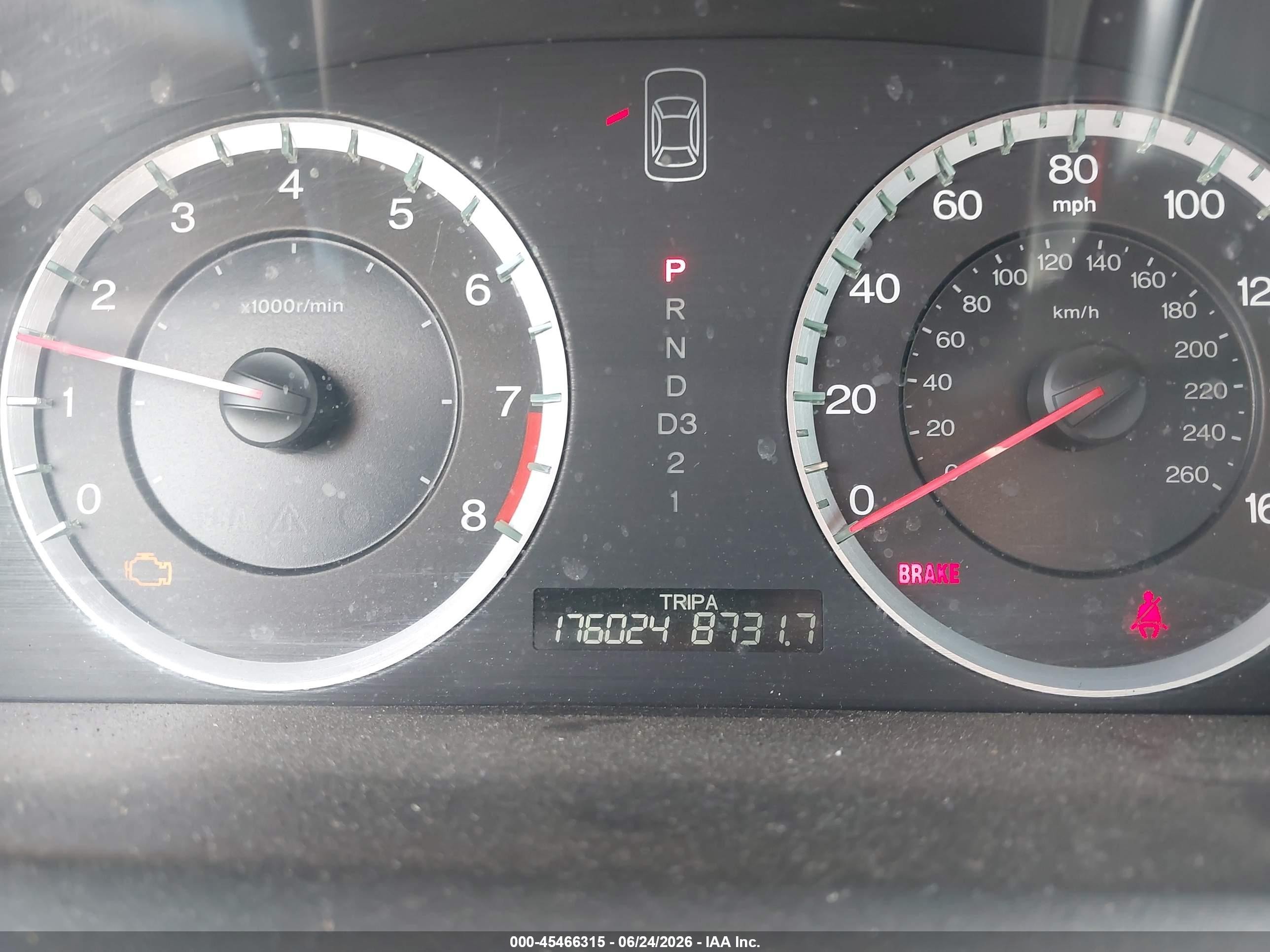 2009 Honda Accord 2.4 Lx-s Blue vin: 1HGCS123X9A001587