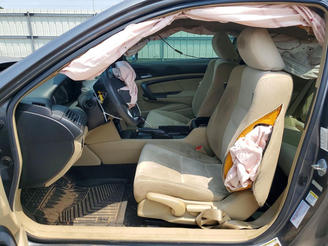 2009 Honda Accord Lx Gray vin: 1HGCS123X9A010581