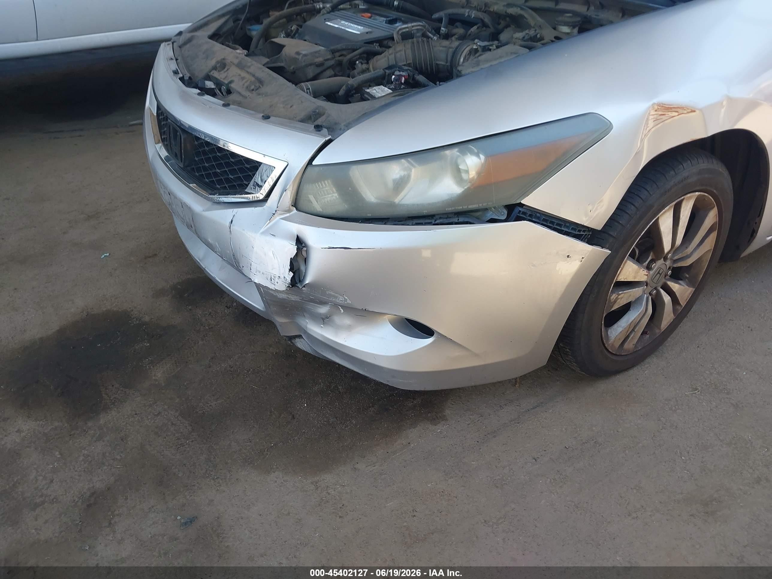 2009 Honda Accord 2.4 Lx-s Silver vin: 1HGCS123X9A025257