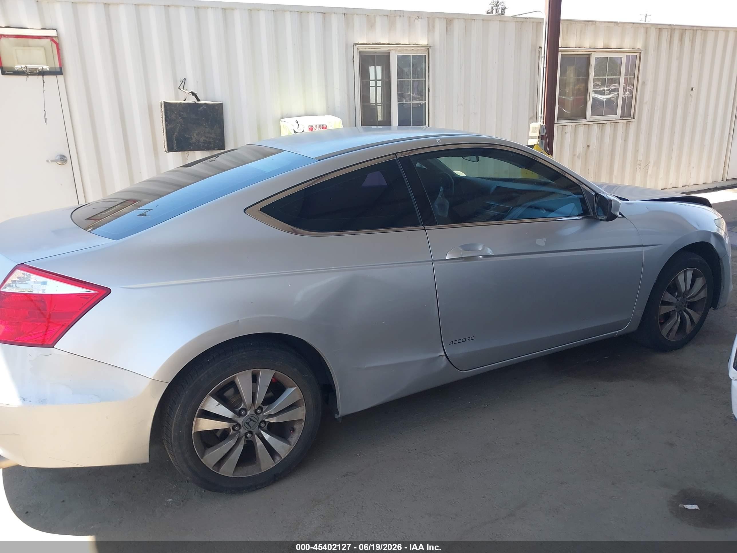 2009 Honda Accord 2.4 Lx-s Silver vin: 1HGCS123X9A025257