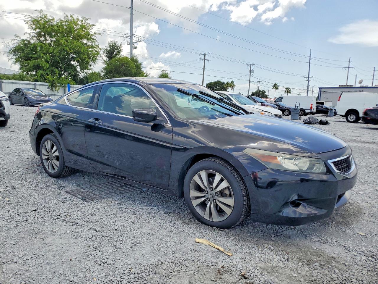 2008 Honda Accord Ex Black vin: 1HGCS12708A021588