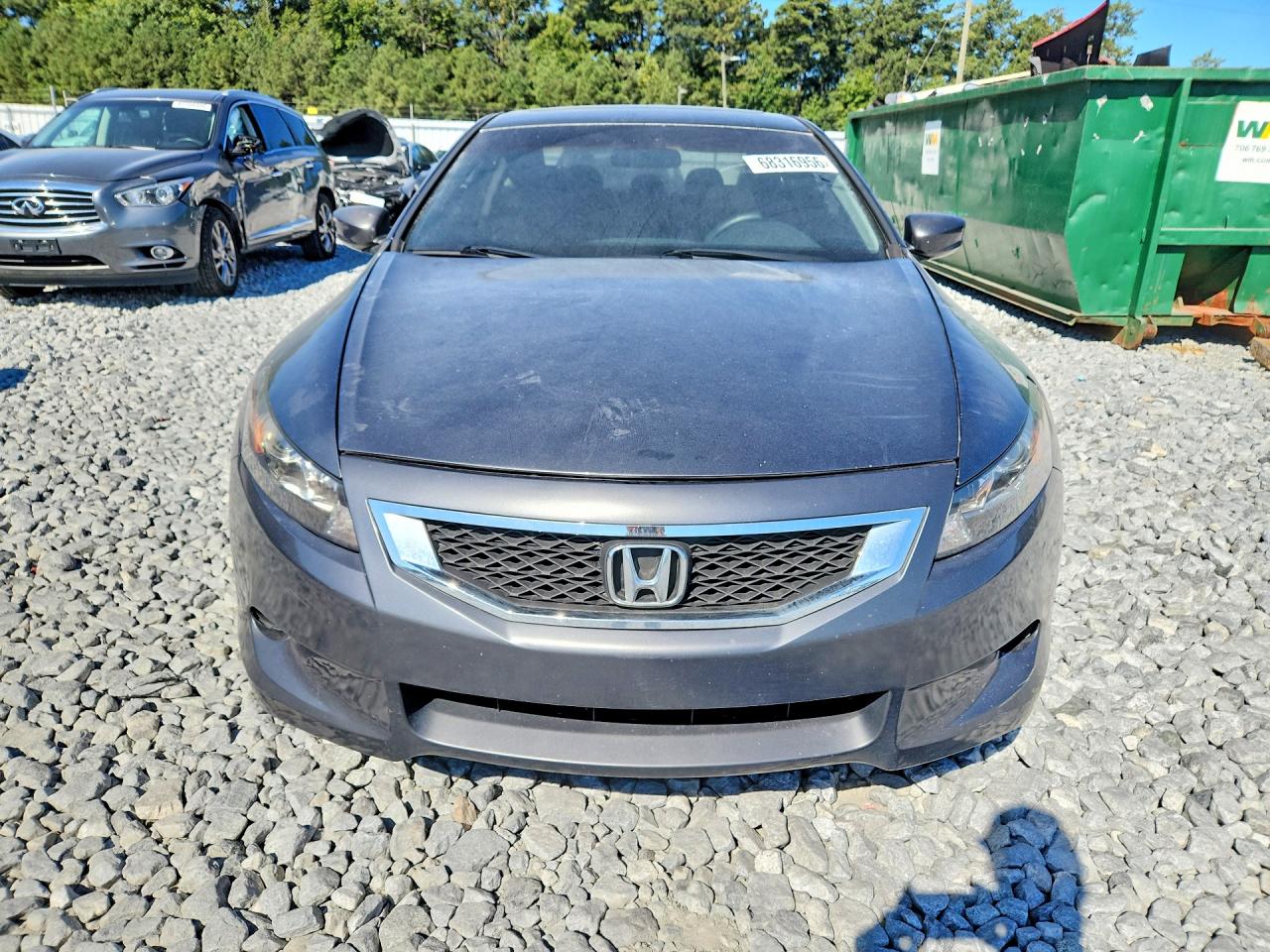 2009 Honda Accord Ex Gray vin: 1HGCS12709A019938