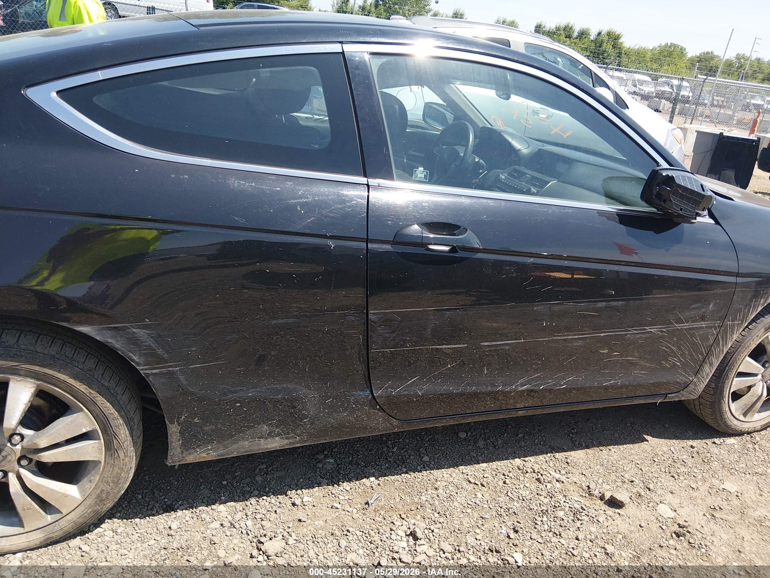 2009 Honda Accord 2.4 Ex Black vin: 1HGCS12709A022791