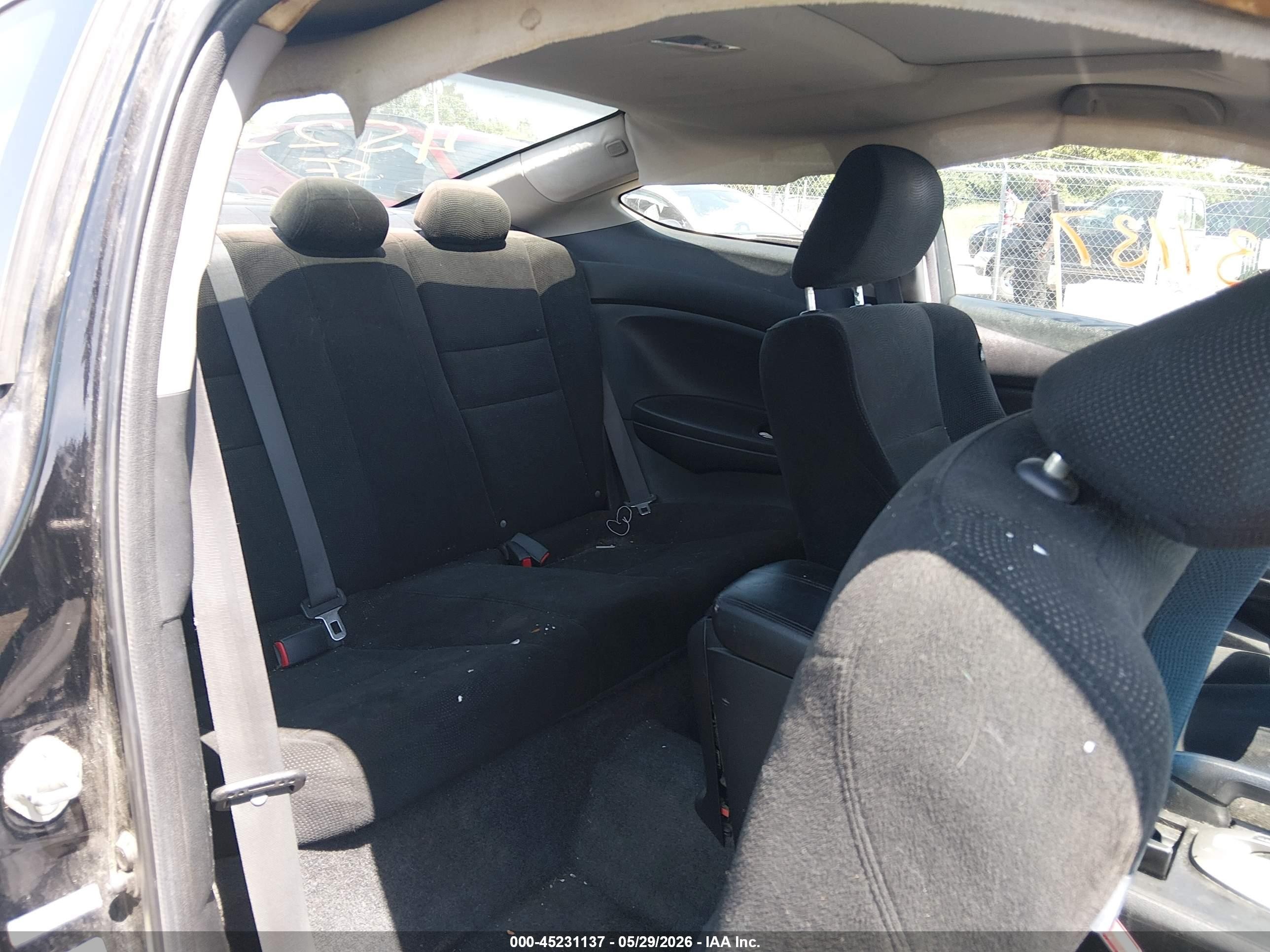 2009 Honda Accord 2.4 Ex Black vin: 1HGCS12709A022791