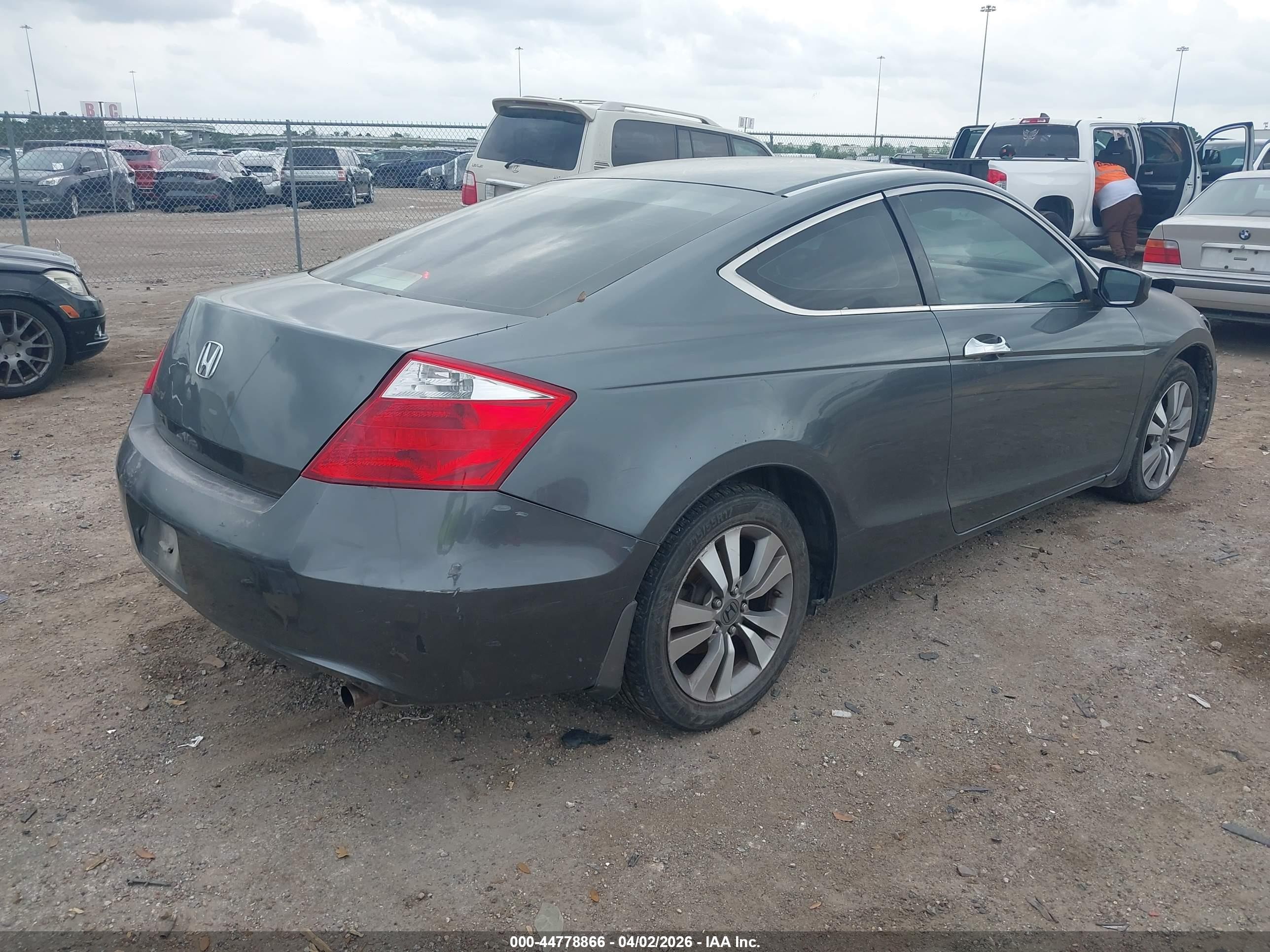 2008 Honda Accord 2.4 Ex Gray vin: 1HGCS12728A009684