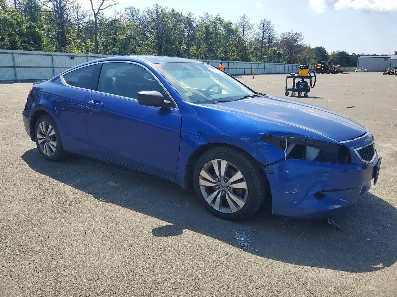 2008 Honda Accord Ex Blue vin: 1HGCS12738A003859