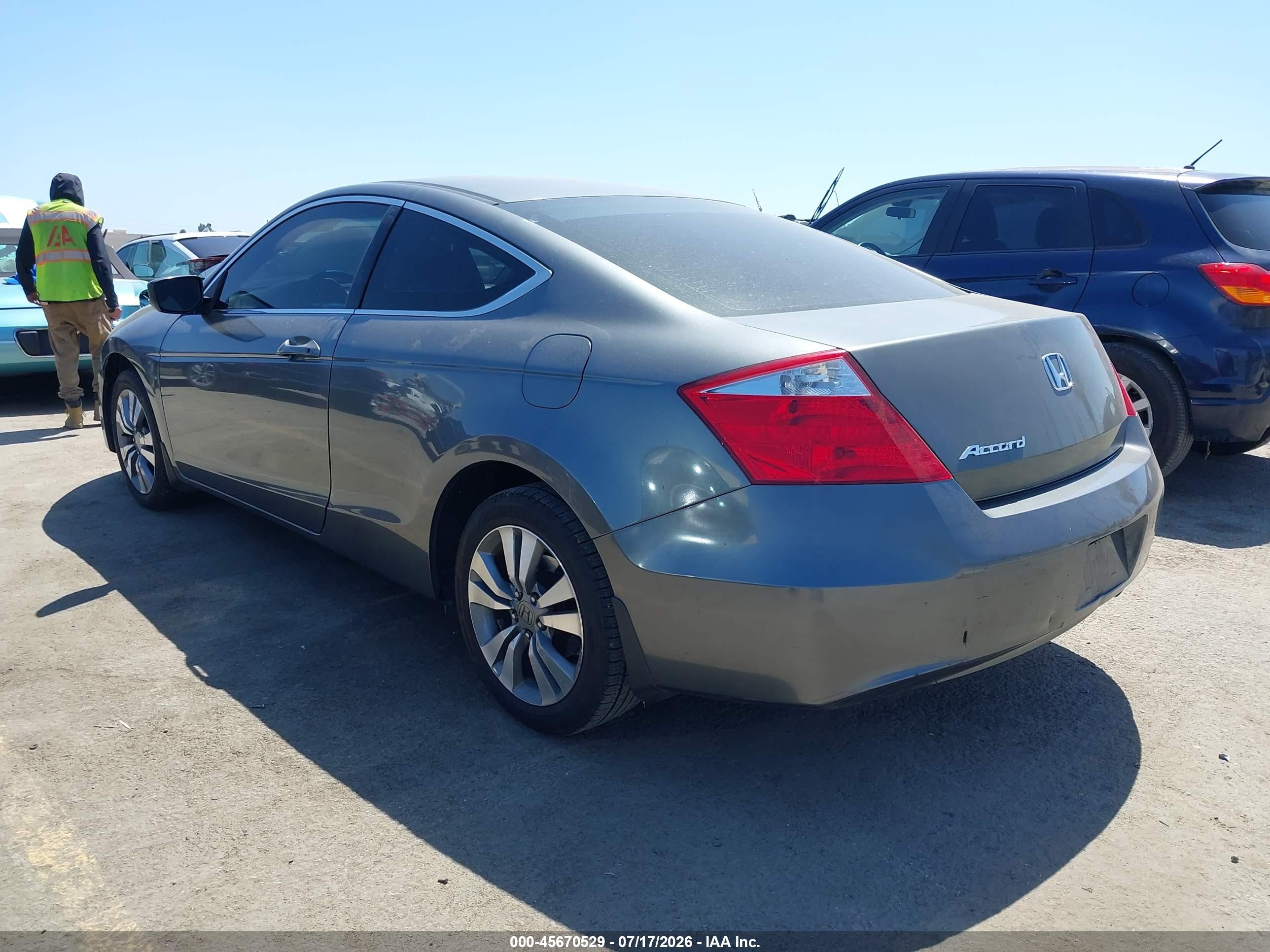2008 Honda Accord 2.4 Ex Gray vin: 1HGCS12738A017499