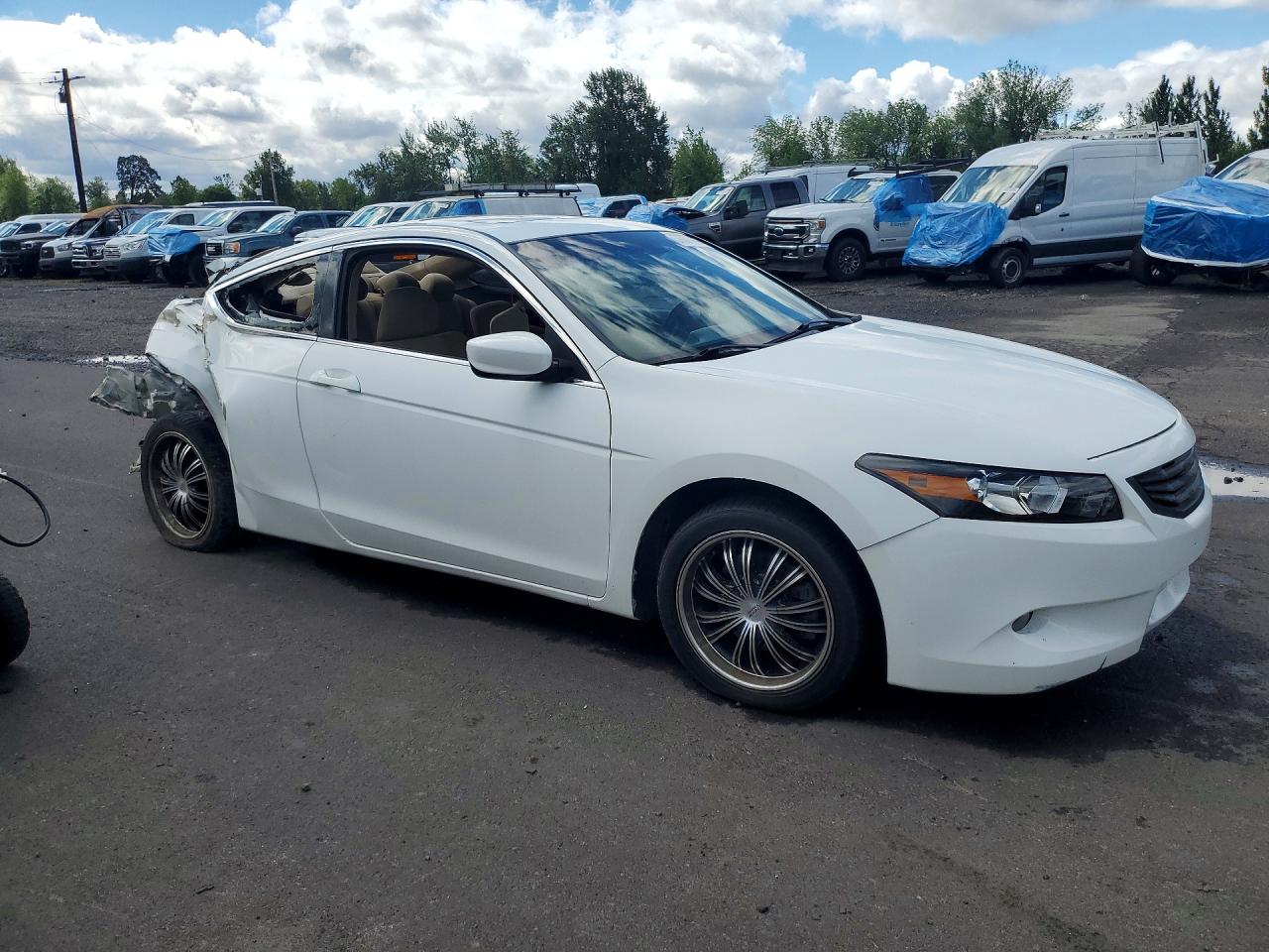 2008 Honda Accord Ex White vin: 1HGCS12748A019861