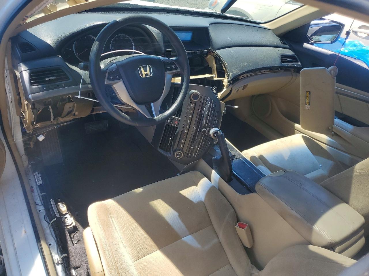 2008 Honda Accord Ex White vin: 1HGCS12748A019861