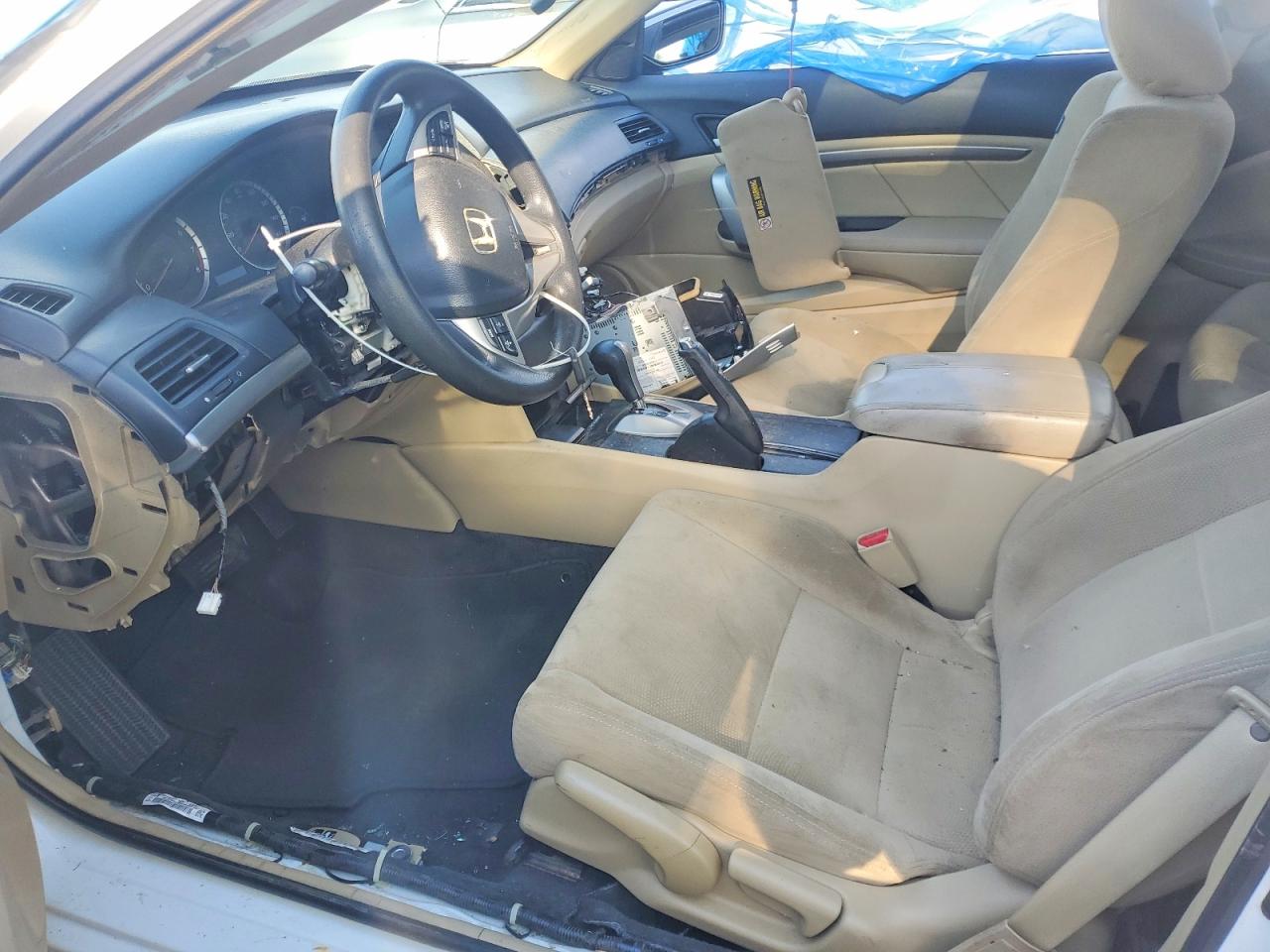 2008 Honda Accord Ex White vin: 1HGCS12748A019861