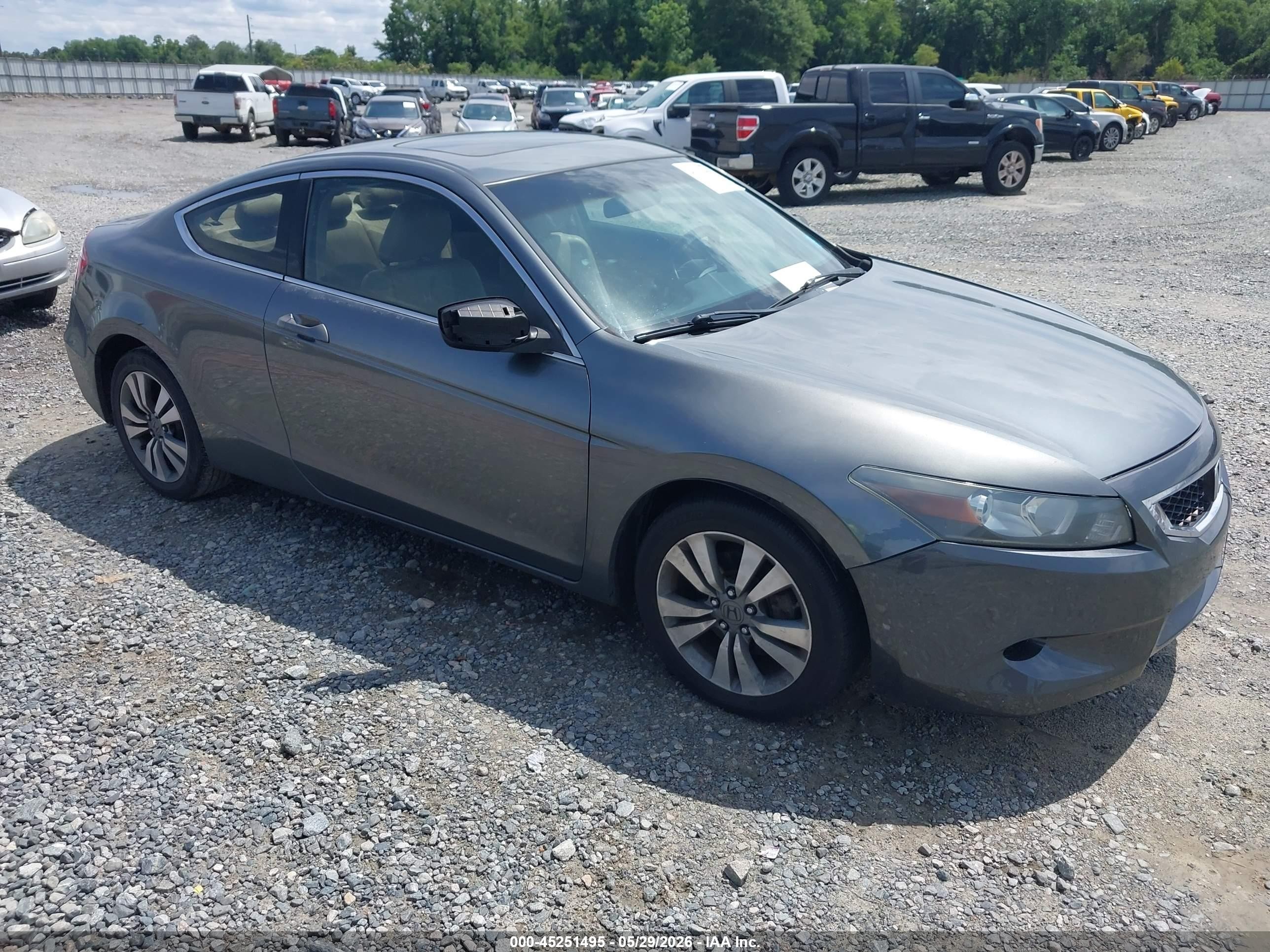 2008 Honda Accord 2.4 Ex Blue vin: 1HGCS12758A026494