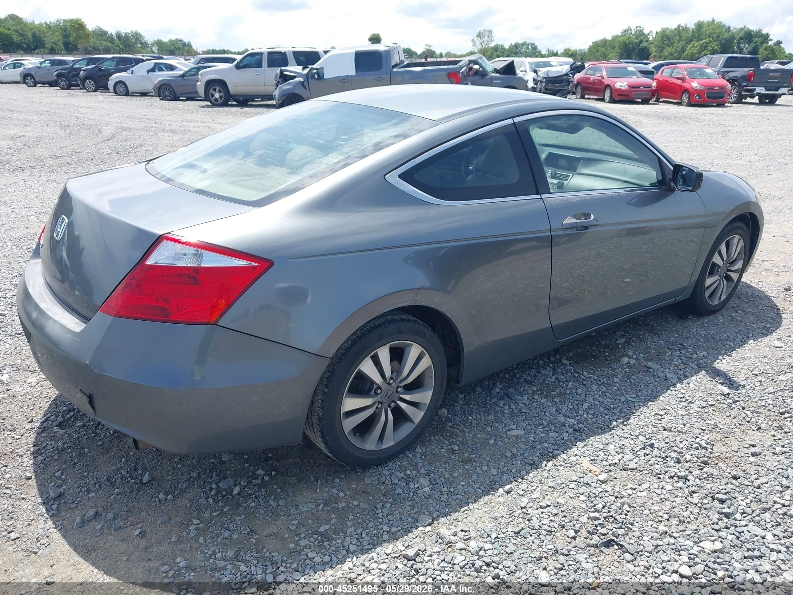 2008 Honda Accord 2.4 Ex Blue vin: 1HGCS12758A026494
