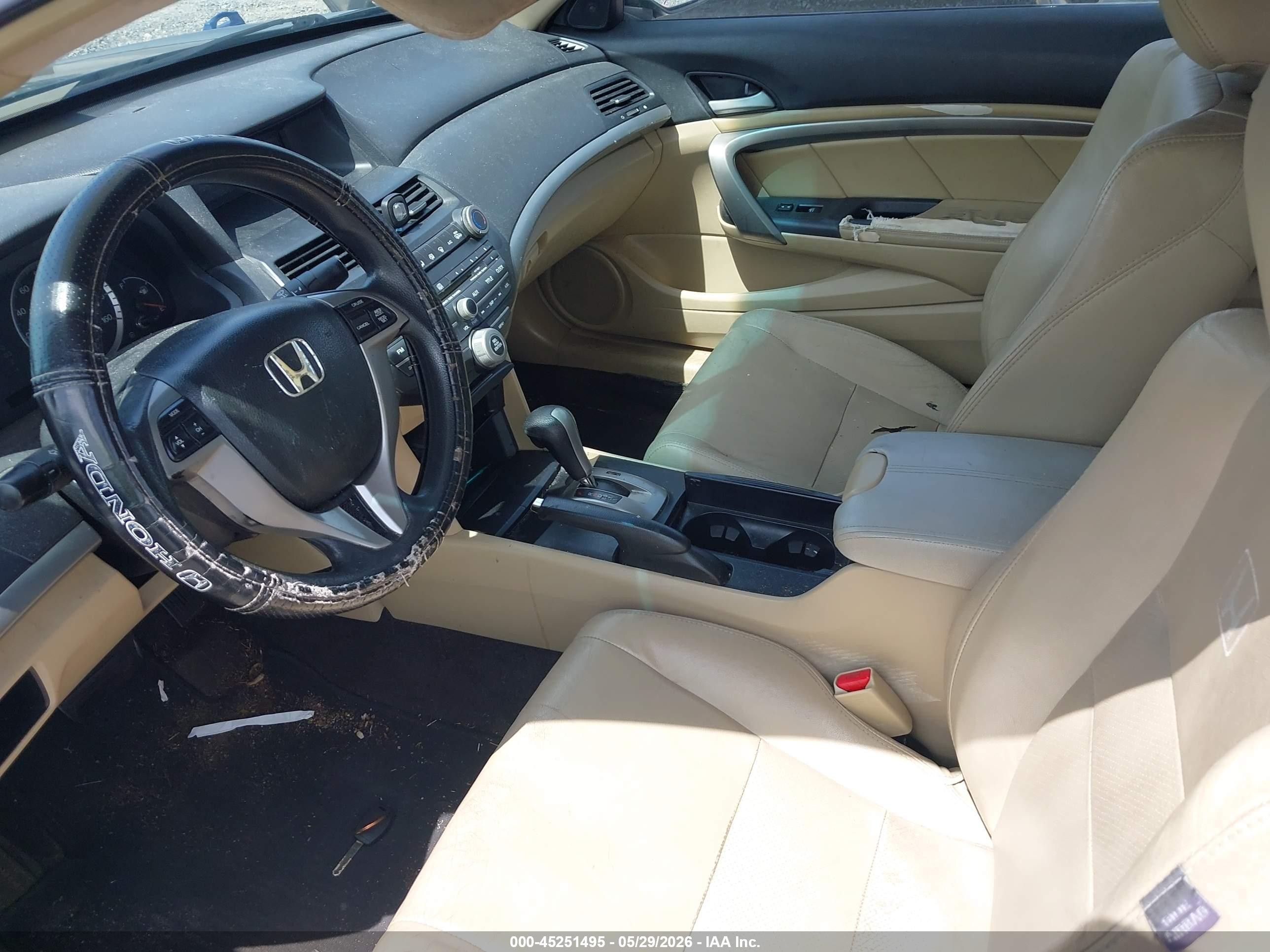 2008 Honda Accord 2.4 Ex Blue vin: 1HGCS12758A026494