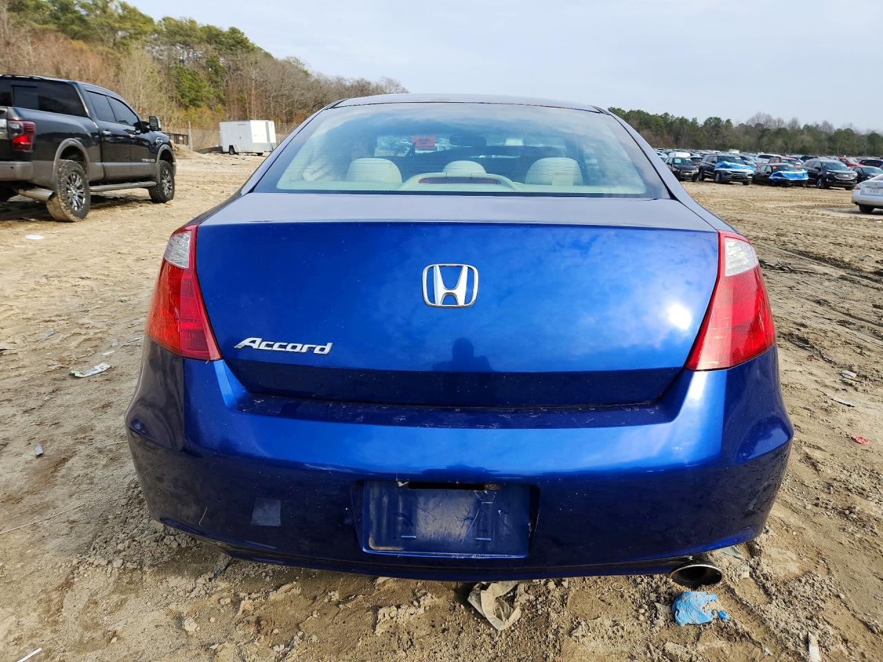 2008 Honda Accord Ex Синий vin: 1HGCS12768A023510