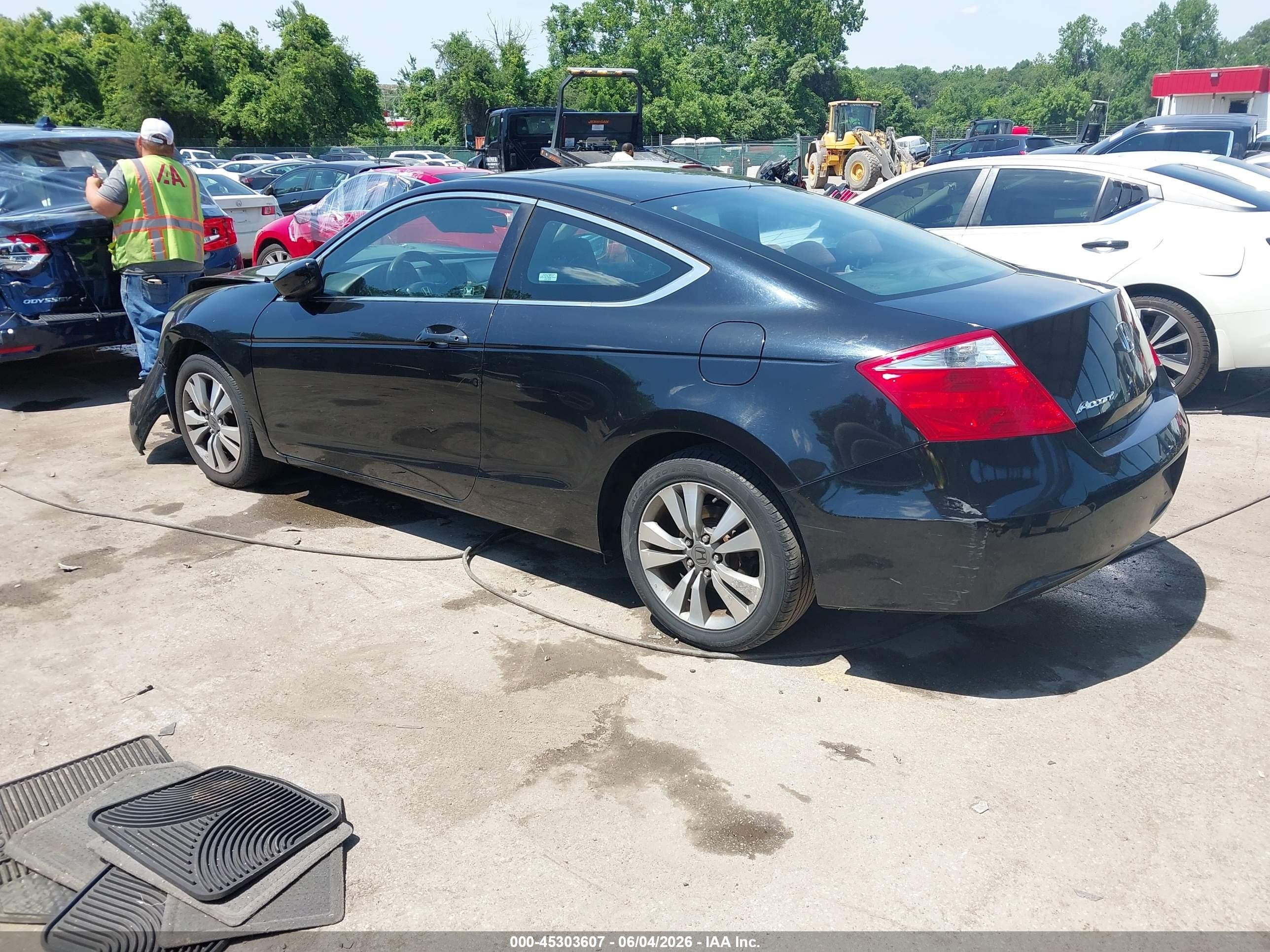 2008 Honda Accord 2.4 Ex Black vin: 1HGCS12768A029193